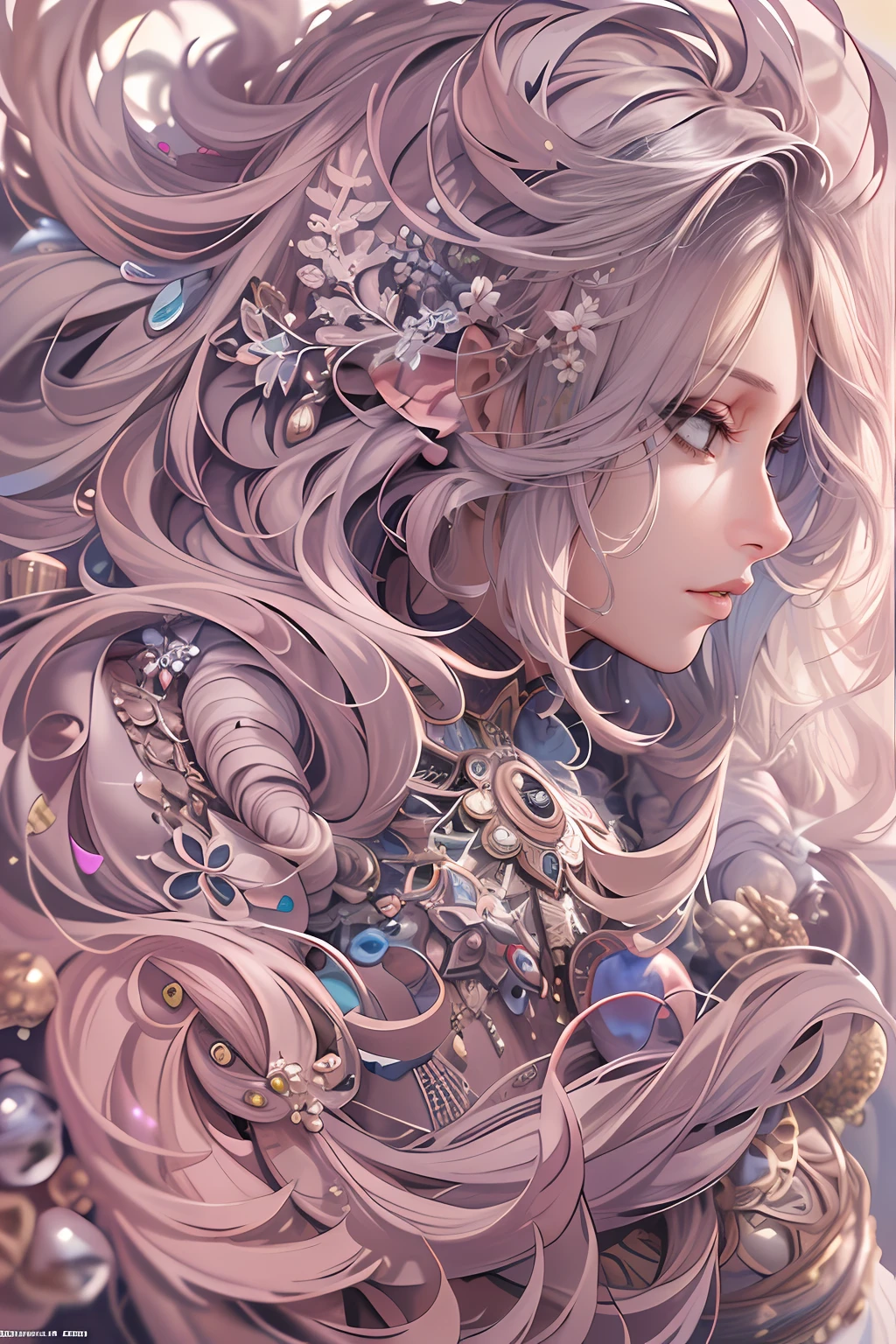 (Masterpiece, Best Quality, Highres:1.4), Detailed, Intricate Details, 4K,
color splashes, line art, art, fibonacci,