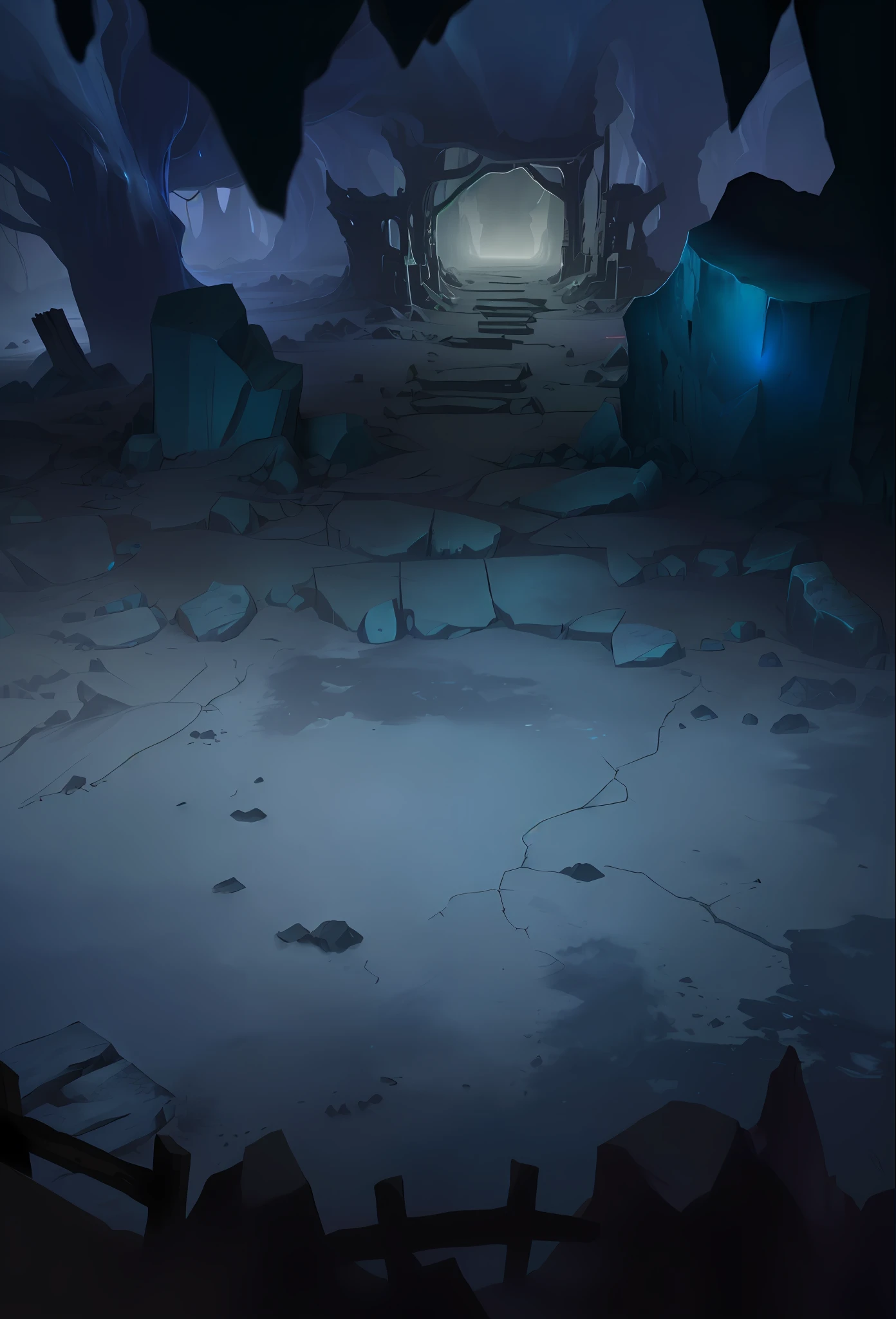 Abyss Cave,Dark and eerie,unholy,4k