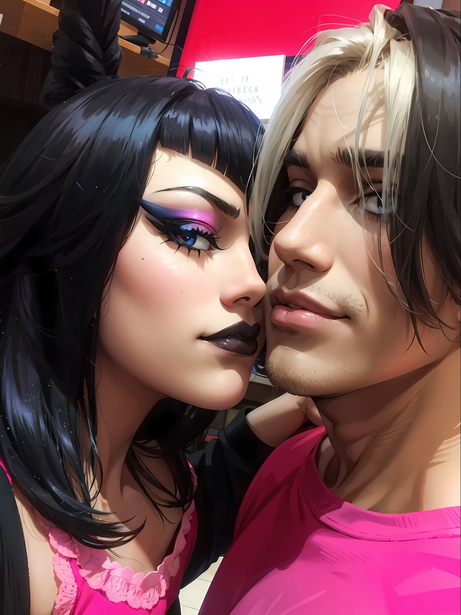 Goth Barbie and Emo Ken