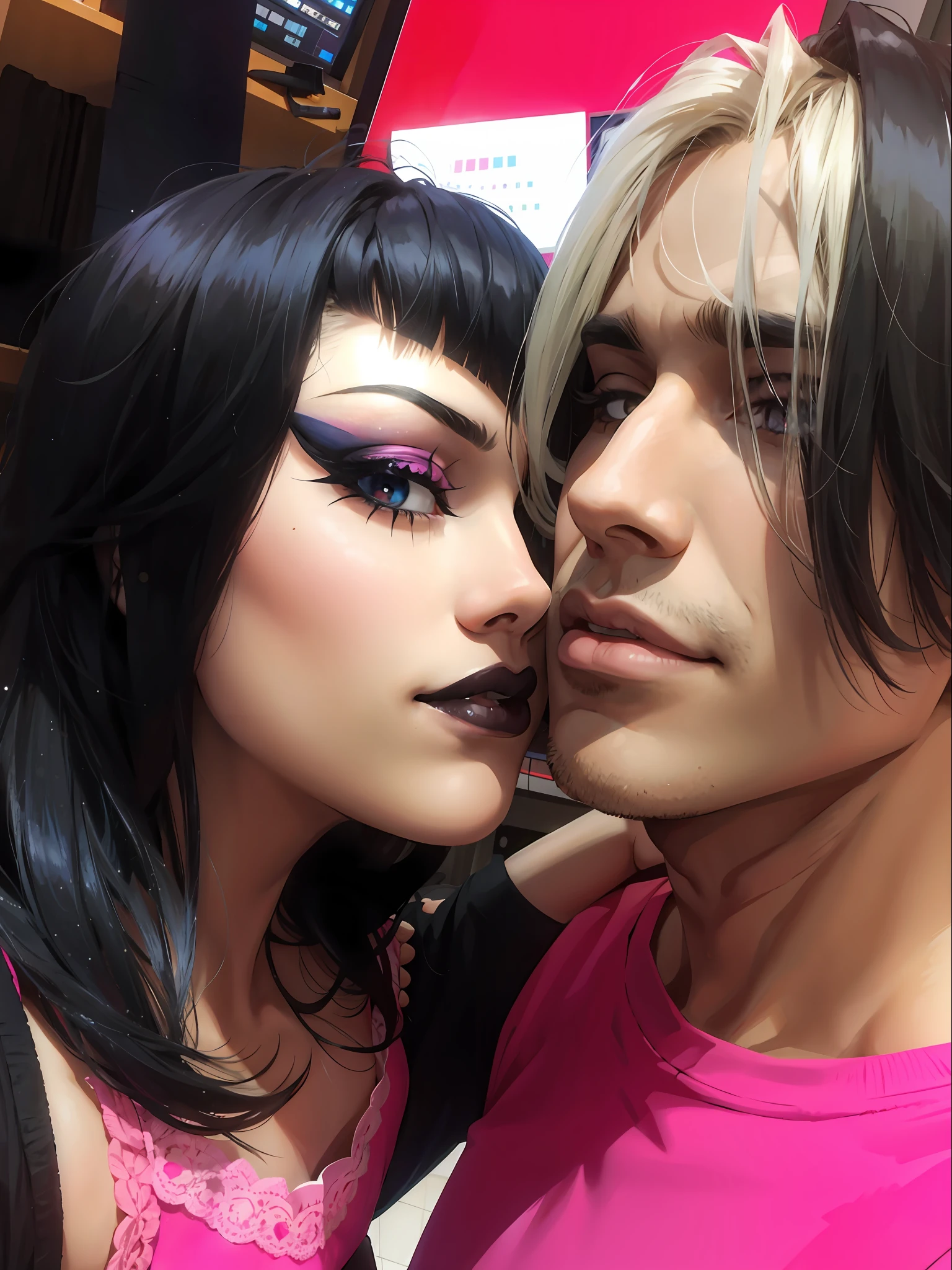 Goth Barbie and Emo Ken