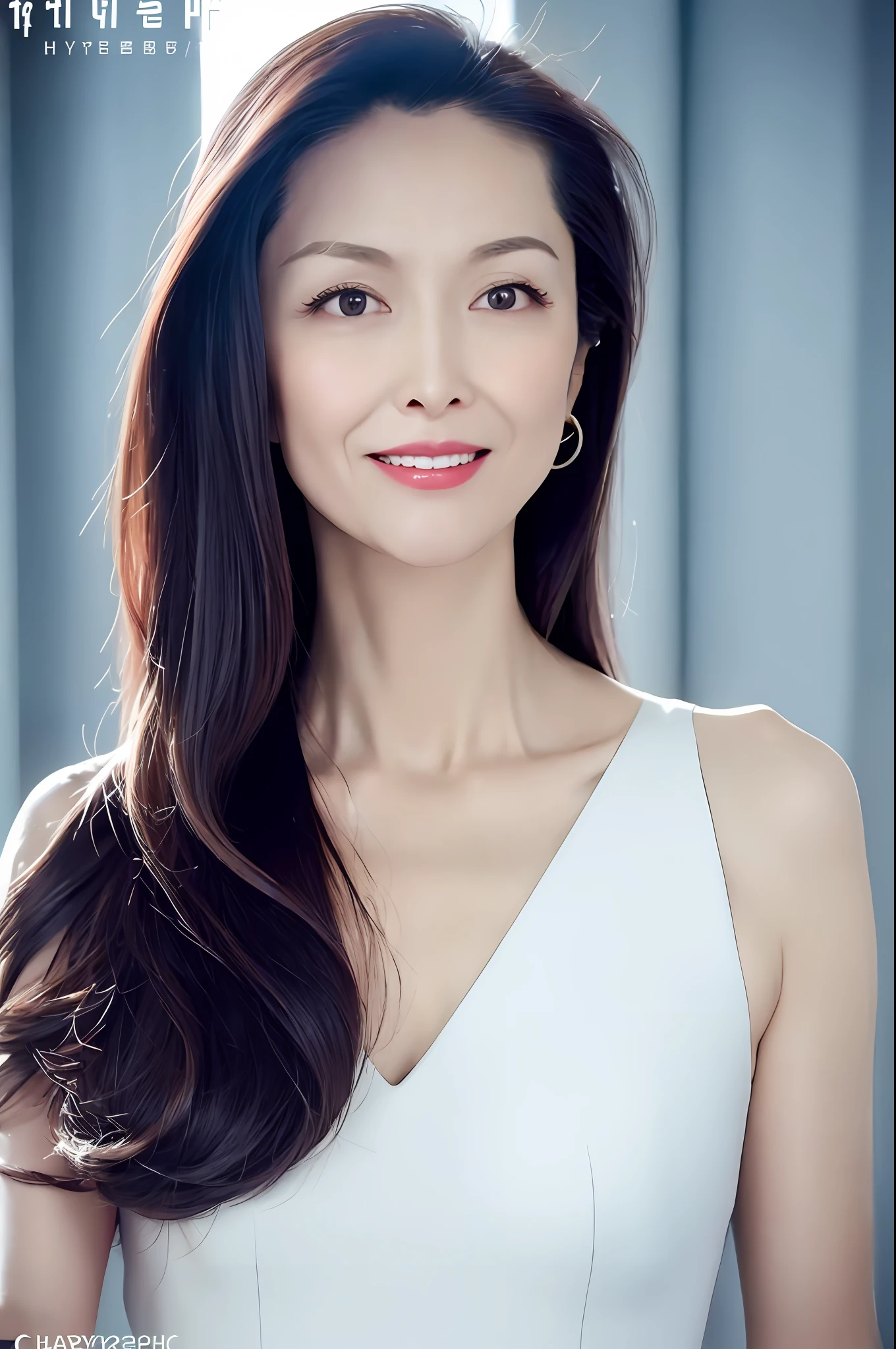 RAW Photo, (pureerosface_v1:0.8), (ulzzang-6500-v1.1:0.2), ,adult mature female face,beatiful face, cinematic light,photo realistic pastel color, 1adult woman, nice things, great boobs,red eyes, shiny lips,(hyper photorealistic,cinematic dramatic realistic color:1.5),(Upper body, very narrow waist and very wide pelvis and big breasts, long slender legs, very broad shoulders and very sharp slender little face, very detailed surrealistically long and slender face, such as the real model:1.3, perfect features and very attractive long eyelashes:1.4, very detailed perfect ratio of eyes and round eyeline:1.3, Korean idol’s surreal face, nose and body, very round eyeline, very long and beautiful eyelashes, (black long wavy hair), 1 woman ,(mature attractive woman),(very slim model body, huge breasts and very broad shoulders, long sexy legs, surreal Korean idol face and nose and body, very surreal sharp little eyes), 1 woman, (seductive mature woman ), ((Thin semi-sharp lines, cinematic colors and shadows)). (smiling face:1.2), (race queen :1.5), (racing_uniform, short and tight skirt, {{{{underboob:1.7}}}} crop top, pantyhose, earring), racing_mode, grid_girl, (moter Racing circuit:1.7,