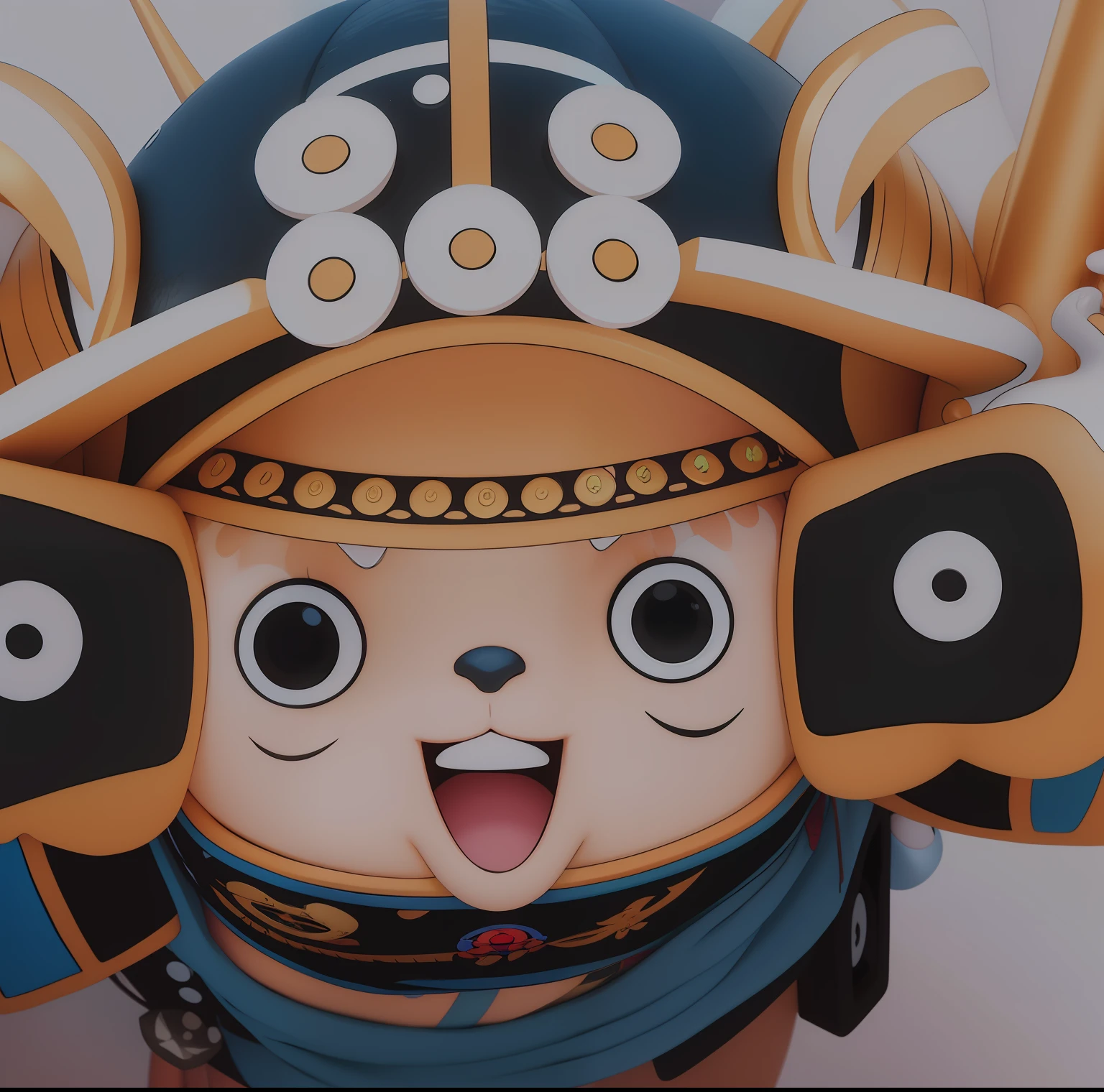 One piece, Tony Chopper,photography,soft lighting, soft details, octane, artstation trending, ultra high detail, ultra detail,