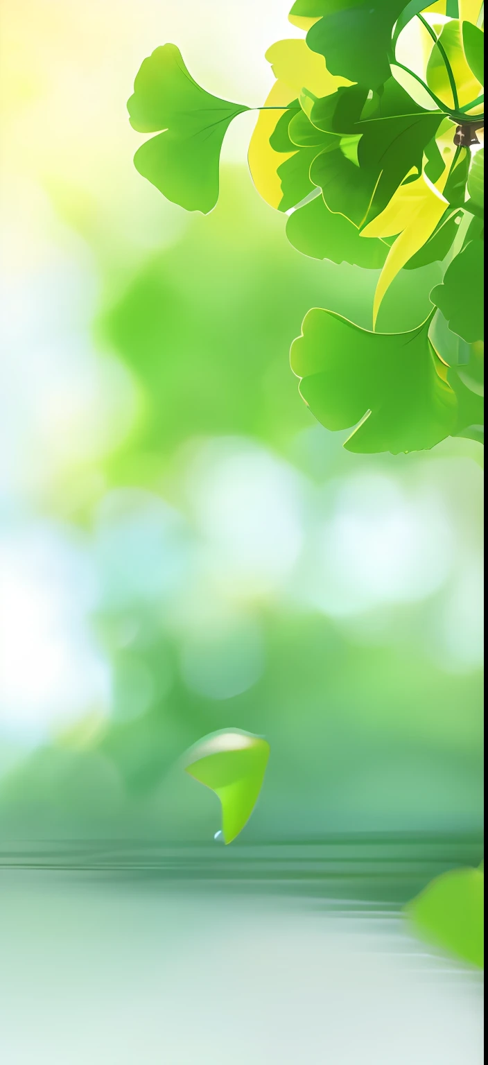 there is a bird that is sitting on a branch of a tree, soft green natural light, Natural background, Nature background, Green leaves, Constant green background, Green background, Bokeh ), soft forest background, Backlit green leaves, Blurry dream outdoors, High degree of freedom, greenish tinge, Green backlit leaves, iphone wallpaper, extreme bokeh foliage, vibrant green plants