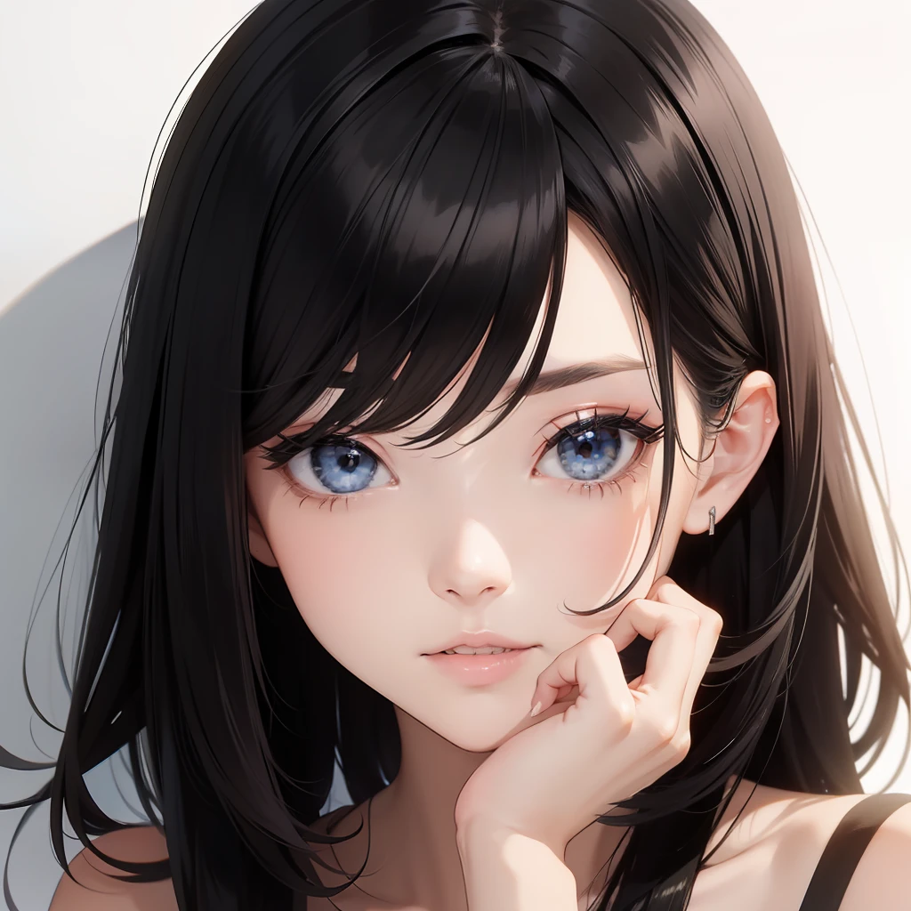 Black Haired Beauty