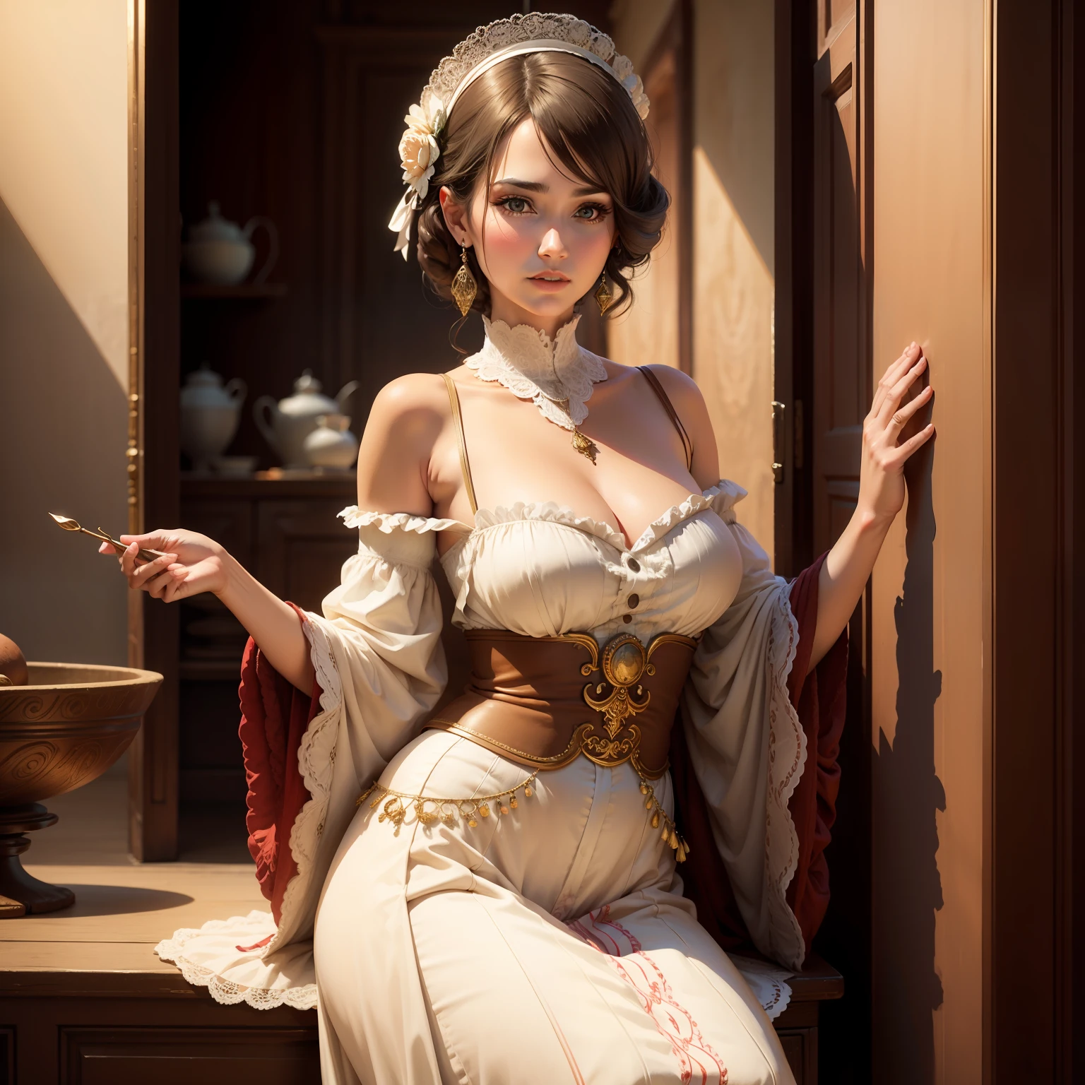 Antique woman