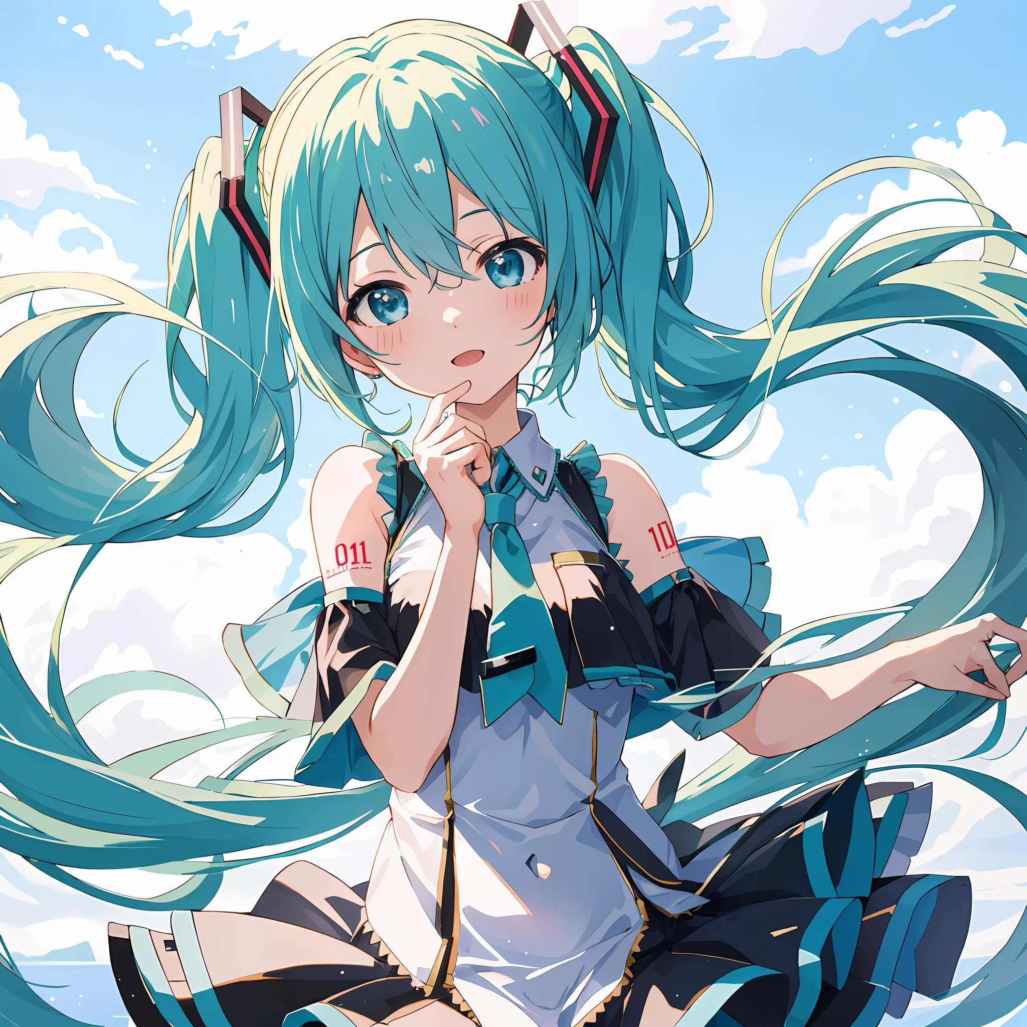 AS-Youngest, masterpiece, best quality,1girl, hatsune miku