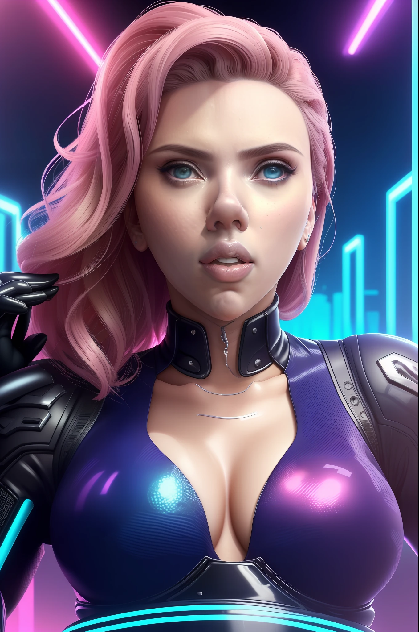 Scarlett Johansson (20 I) symmetr, em Spitroast Gangbang com homens, cumming dentro, Dando, de joelhos, neon light, Cores retrowave futuristas, Ahegao, maquiagem alta, brincos de argola grande, unhas vermelhas compridas, coberto de cum, cum excessivo em todo o corpo, (Scarlett Johansson tem peitos de copo c), (Mamilos nus). (cum excessivo no rosto e no corpo), (cum em todo o corpo de Scarlett Johansson), (agarrar peito), (cabelos longos), (vaporwave cores cabelo), (Retrowave neon hair), (corpo pequeno), (cum por toda parte) (coberto de cum) (cum pingando) (cum no rosto) (tears in my eyes), retroonda futurista, Cyberpunk Cityscape symmetr, neon lights, Retrowave futuristic neon lights, master part, ultra detalhado, Realistic, Altas, 8k