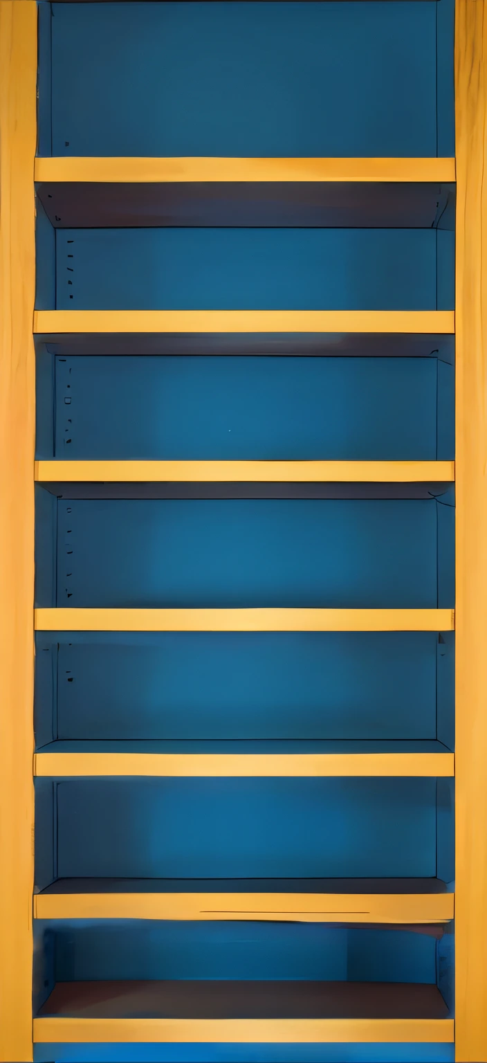 Consistency with the blue background in the rest of the bookshelf