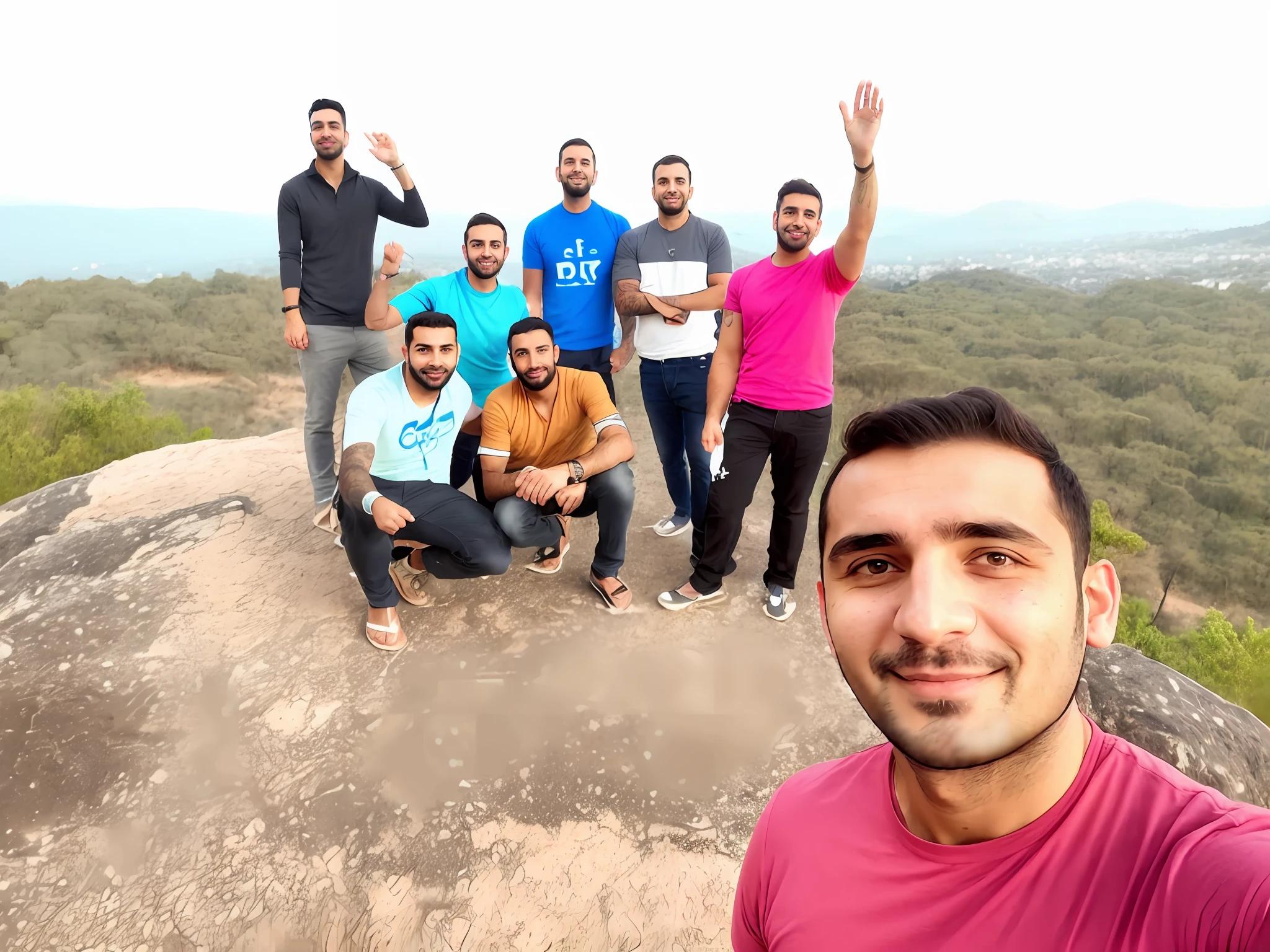 a man with a beard and a gray shirt posing for a picture, headshot profile picture, portait photo profile picture, aykut aydogdu, miguel iglesias, without beard and mustache, frontal picture, without beard, very very low quality picture, 8k selfie photograph, ahmad merheb, caio santos, hicham habchi, professional profile picture