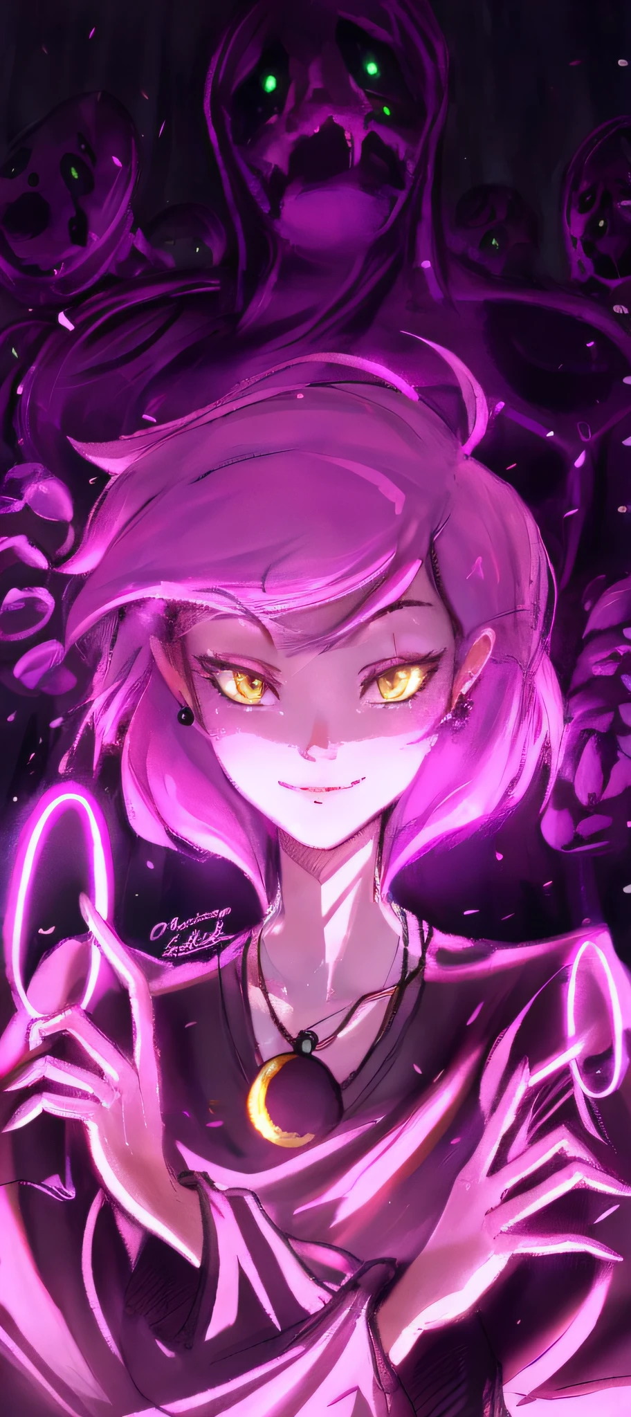 magical, sci-fi, girl, monster