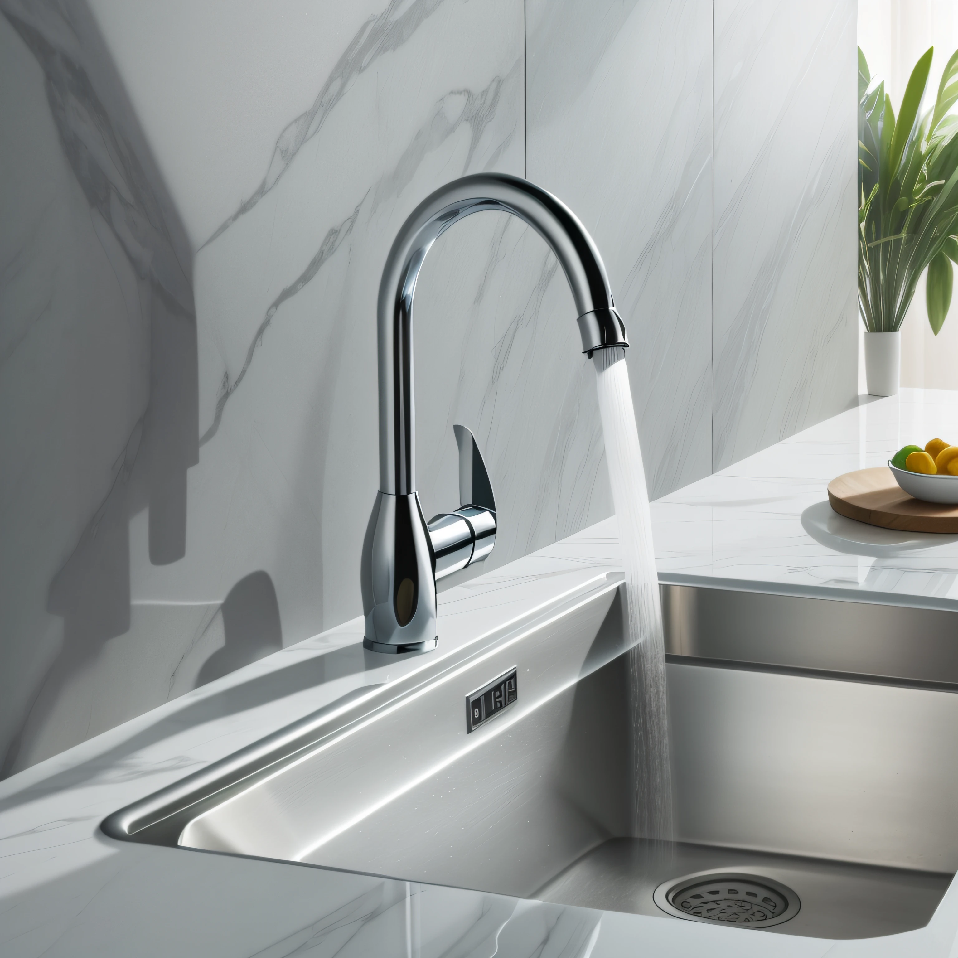 Kitchen faucets realistic