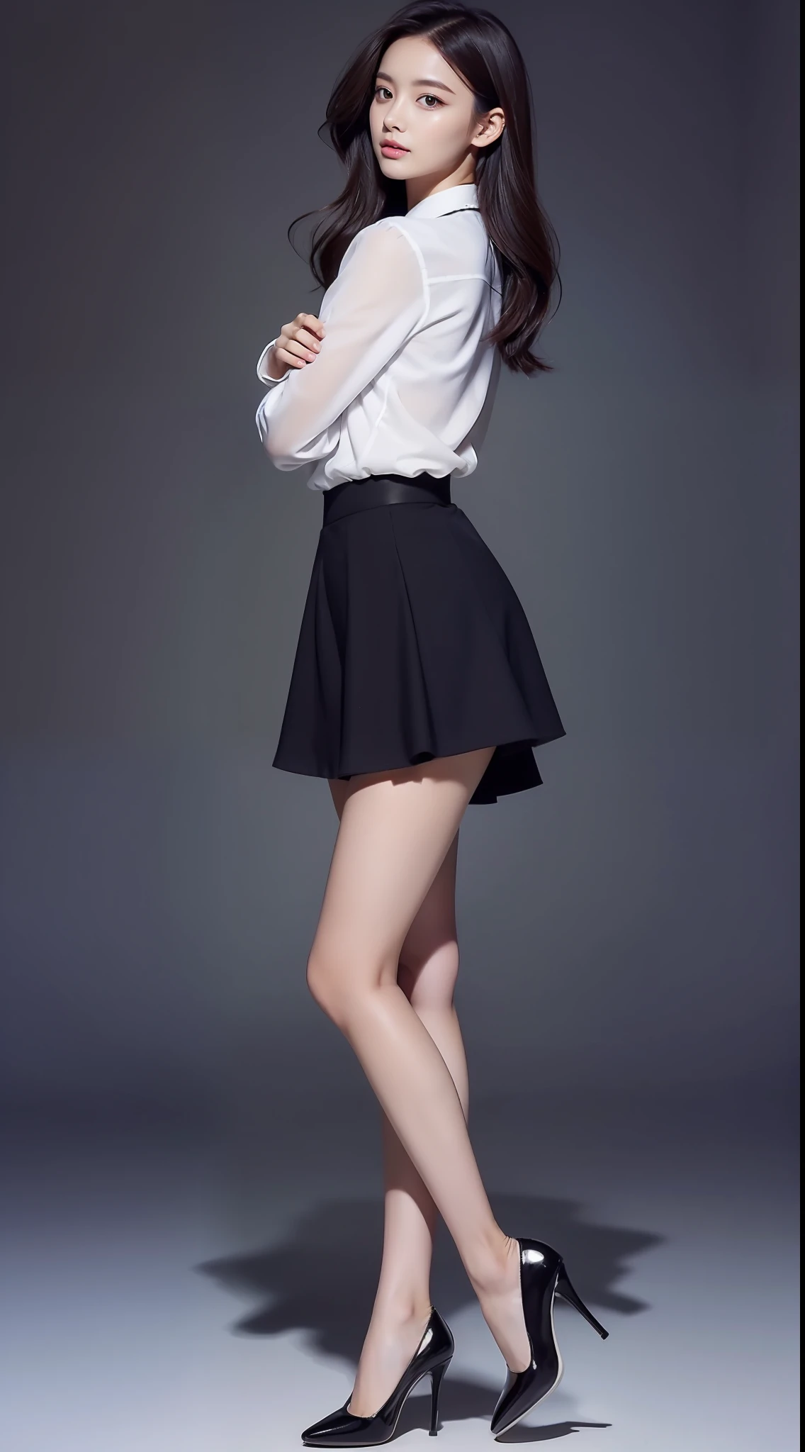 Beautuful Women,skirt,Beautiful long legs