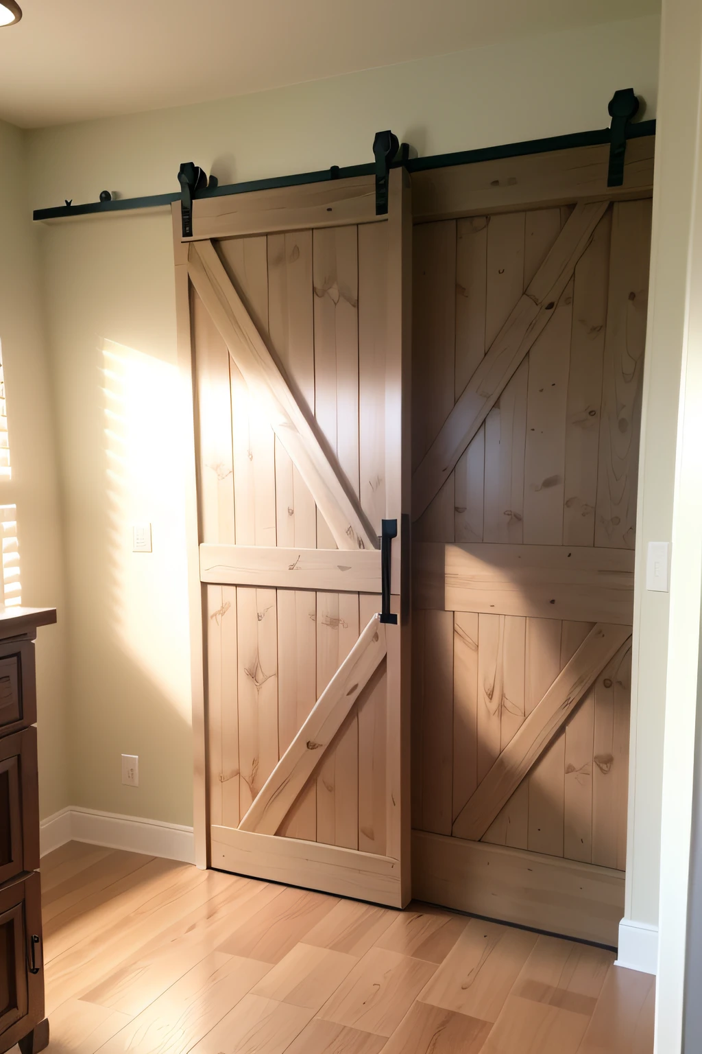 Modern indoor barn door e-commerce main picture