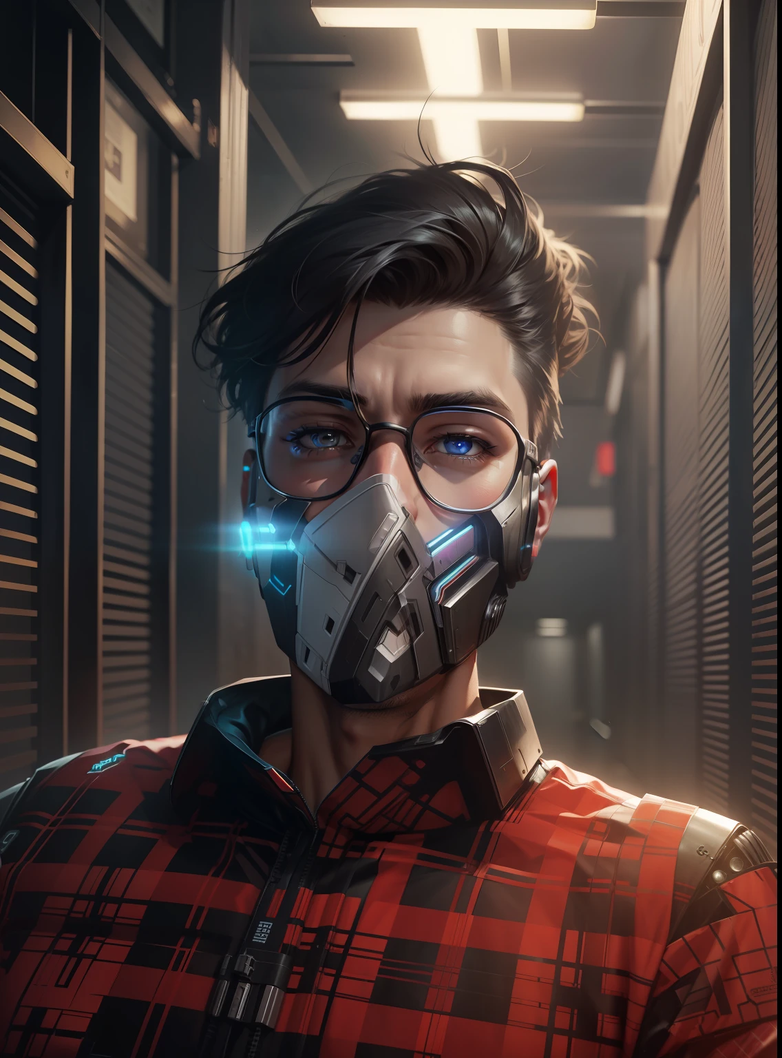 change background Cyber punk,
handsome boys, realistic face, 8k,  alter realistic