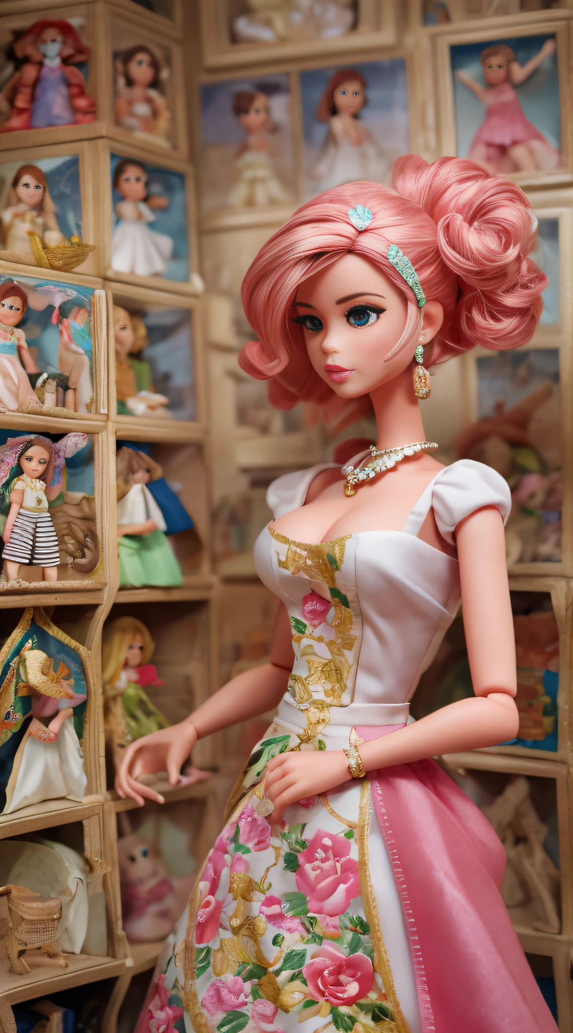 obra maestra de kent, del mundo barbie, de cuerpo entero