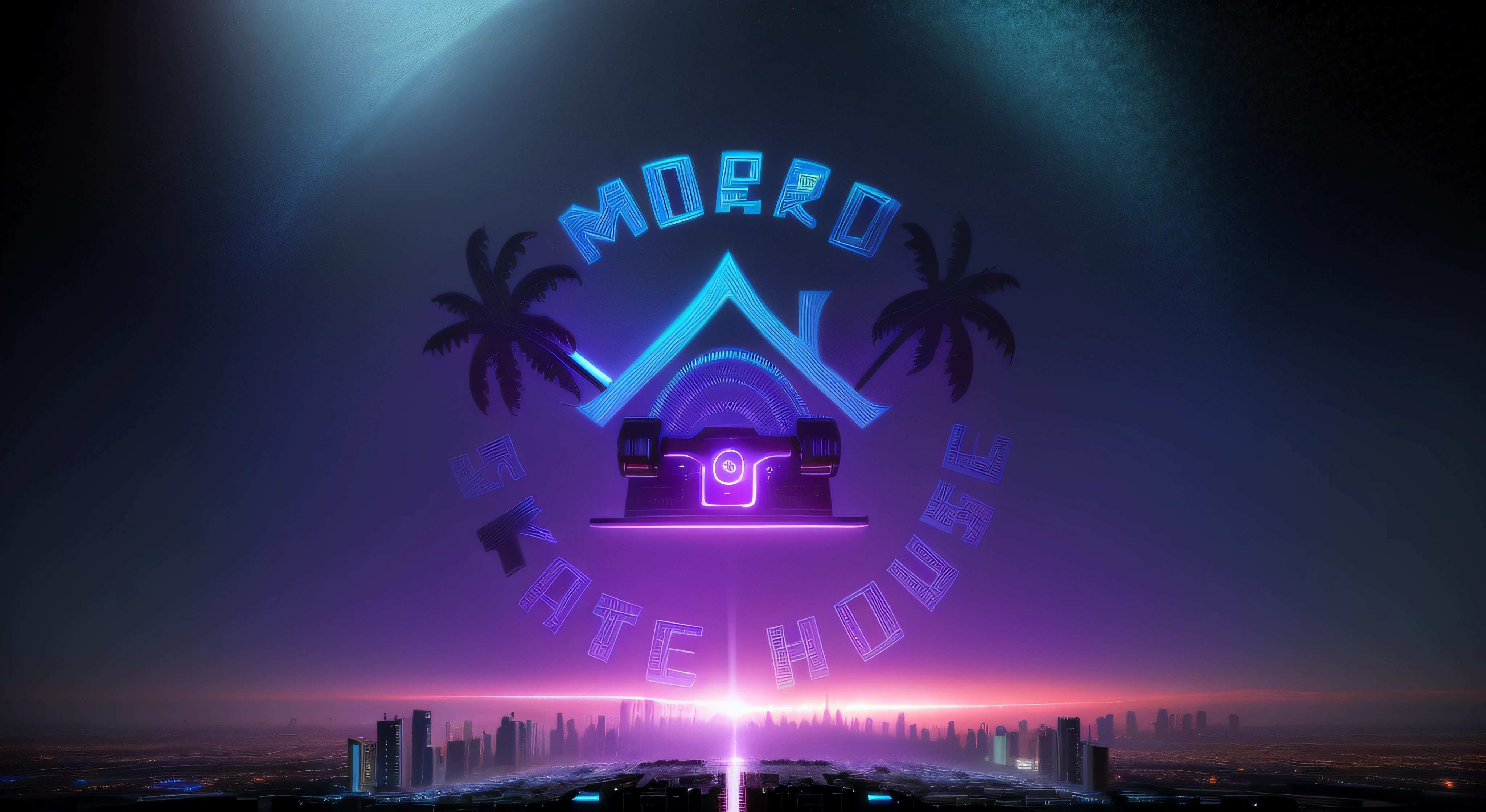 logo destacada with robotic details, background a large motherboard, with electronic circuits, robotic, cybertrônico, chips, circuitos, digital, ultra realista, ULTRA HD, 4K, High definition, detalhado, metais, androide, Realistic motherboard, cabos, Robotic devices