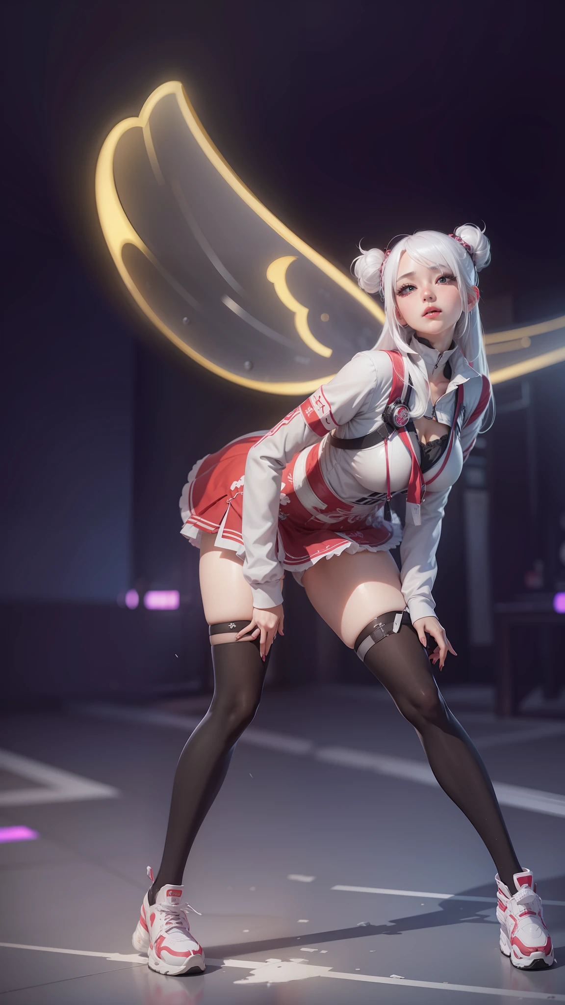 1girl, Korea, anime,8k ultra,white hair, very beautiful