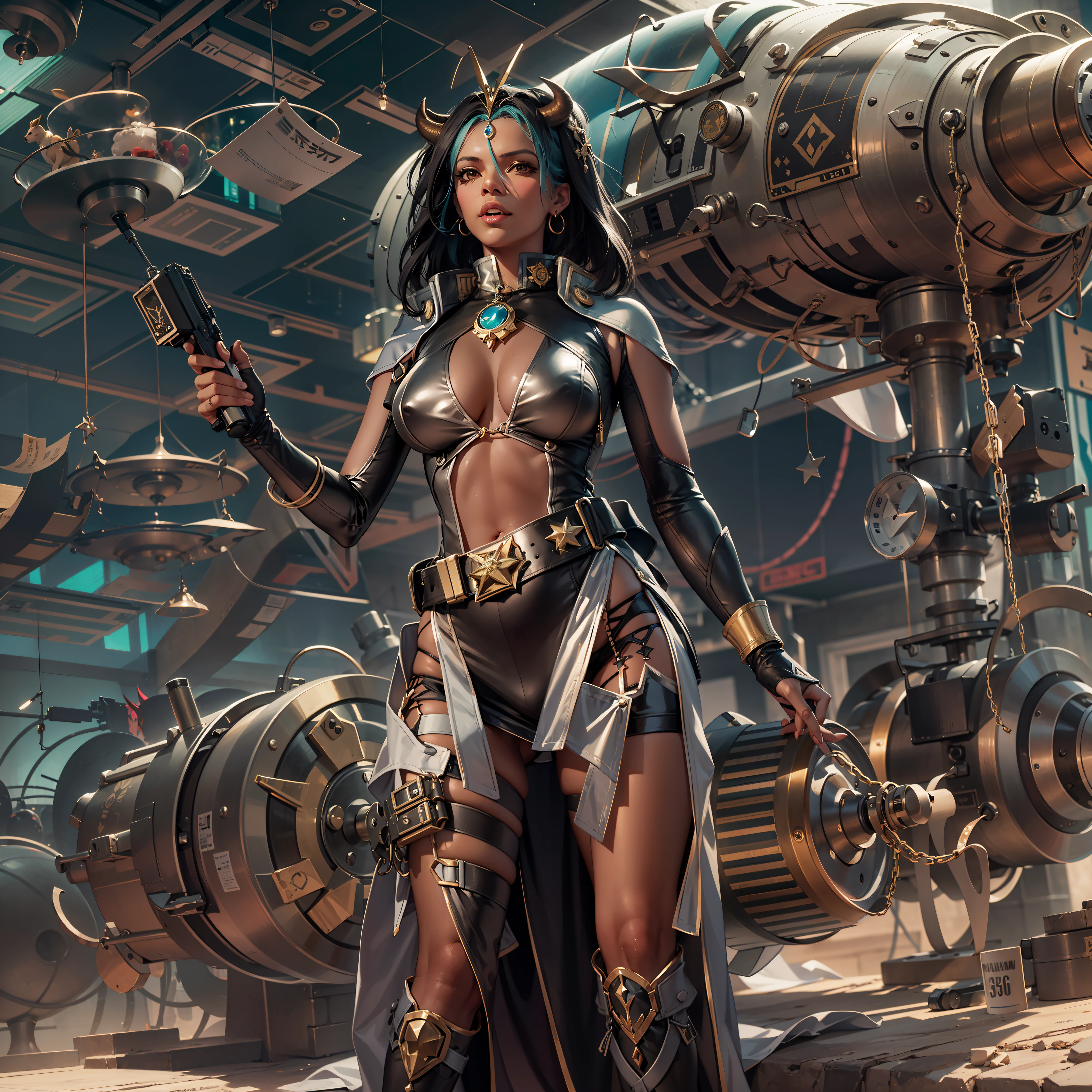 Galaxy female The Manned Maneuvering Unit (MMU) outfits astronaut suit girl propulsion jet-pack missile outdoor UNITED STATES Flag Goddess Conceptual contre-jours onyx Star Sun space Station Port War Will-o'-the-wisp "African" Deep Ship Pilots "Heavy metal" Devastating cyberpunk mature athlètes "Luis Royo" dazzling Admiral slow-motion marchants Marshall richly decorated Cosplay Royale native Queen "Zoë Saldana" women "Nichelle Nichols" cow-girl "Annika Hansen" sundrop ultra_Sharpness intricate ultra pro-photorealists optimal quality perfection details Accuracy reflexes ultra highRes max volumetric graduate netteté improved Octane_render number_rendues UHD XT3 32K DSLR HDR unrealengine5 saturate ombres analogique 3dcg corps symmetrical athlète clean skin tanned hairstyles epic face cheekbones effects embarrassed redderer indigos eyeliner beautiful eyes sapphires dark pupils black brown retina lazulis iris turquoises mouth open teeth obvious smiles fringes ecstatic floating jacket quirky fixed eccentric cape levitating shoulders-off shirt lace clavicles white papillotes embroidered breasts points satin corsait sundrop thick felther felt skirt matching spinels loose swinging navel waist revealing belts-Chastity heart padlock Gold decorated silver agate pubis scarlet pubis-hairy silks garters snaps thighs legs boots stainless steel gothic thick onyx magic rubis invoques incandescentes CGSCOSITY floraison invoke monster background équirectangulaire 360 Cristallines fregate hearth Micro Recorder flash (EOS R6 135mm 1/1250s f/2.8 ISO400) pistol-Phaser shoot phaser Mechanic Canon-ion Borg opale mannequins Seven-of-Nine dramatic straight dressed armor heavy chrome metallic flat sensor Luminescence rune lava bands antenna engravings Tourmaline glyph plasma fathoms brass copper fullbodye astronault chef-d&#39 Michelangelo armoirie earth navy tattoo "Bruce Weber" nsfw varied multi etc.