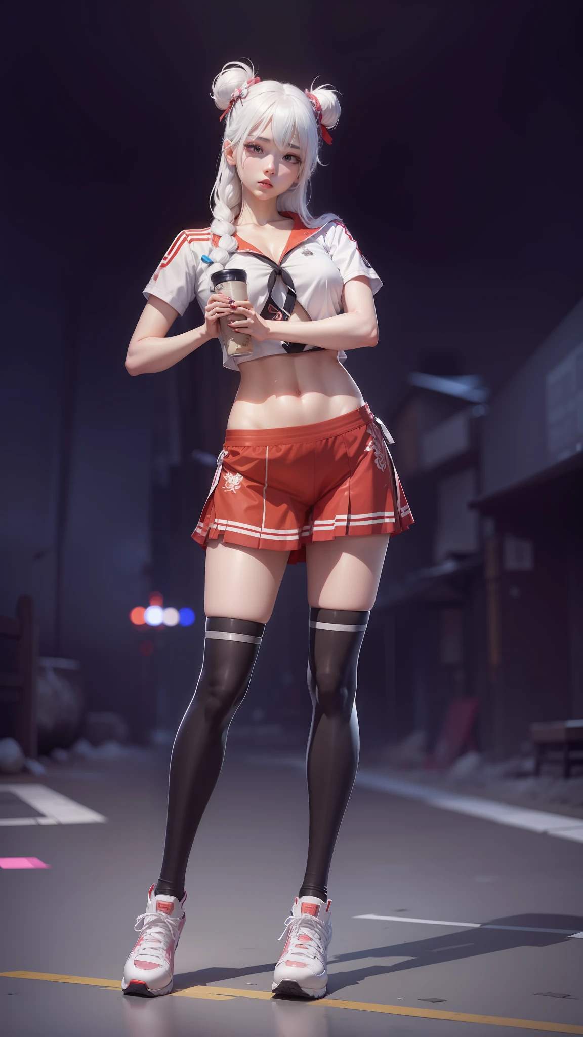 1girl, Korea, anime,8k ultra,white hair, very beautiful
