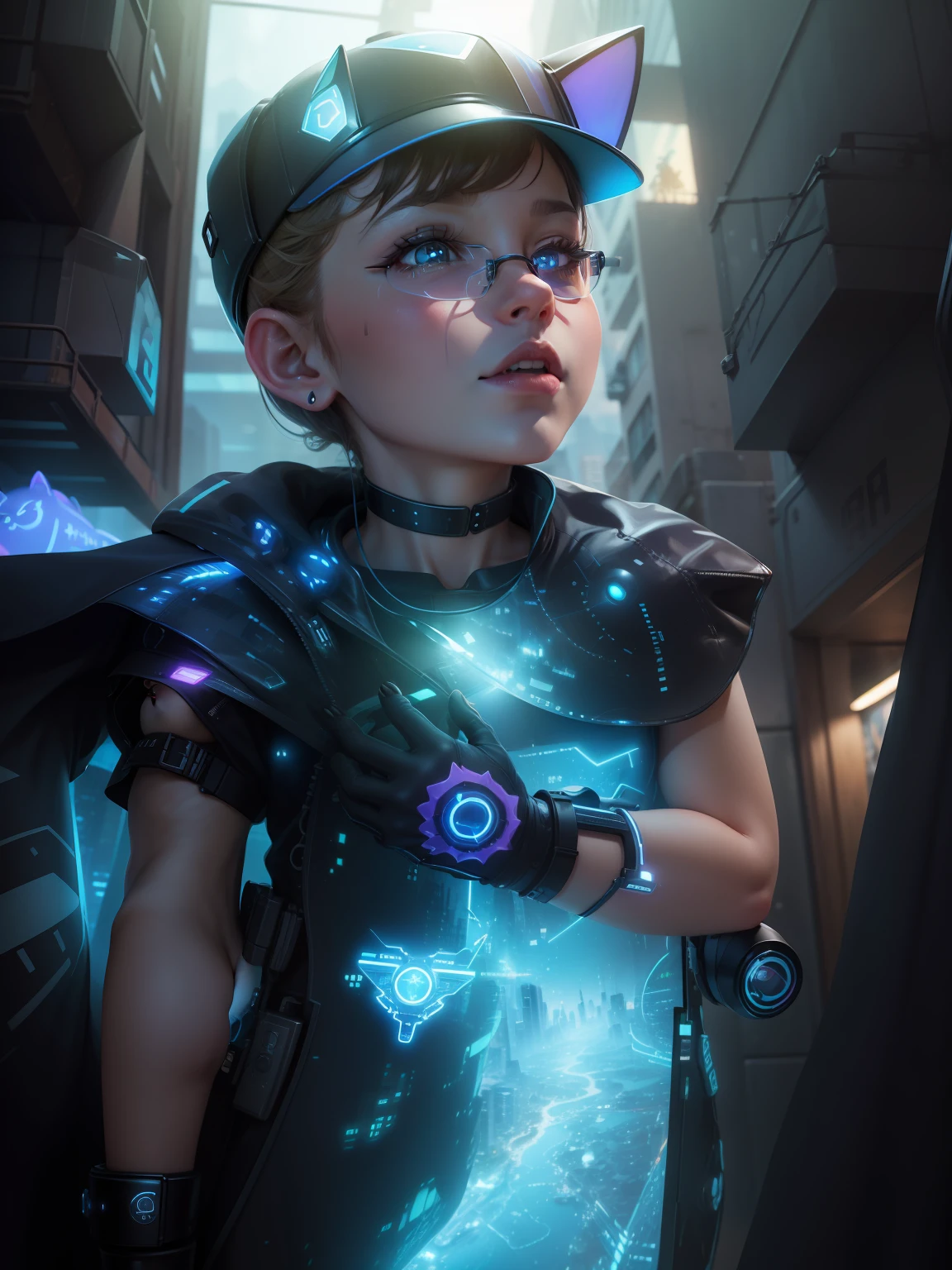IMG_1674808073695.jpg .cyberpunks, smart glas,with hat, with cat,cartoon,city, --v4 realistic fantasy cartoon landscape scifi animal cute glals baby realistic-face realistic-face realistic-fac