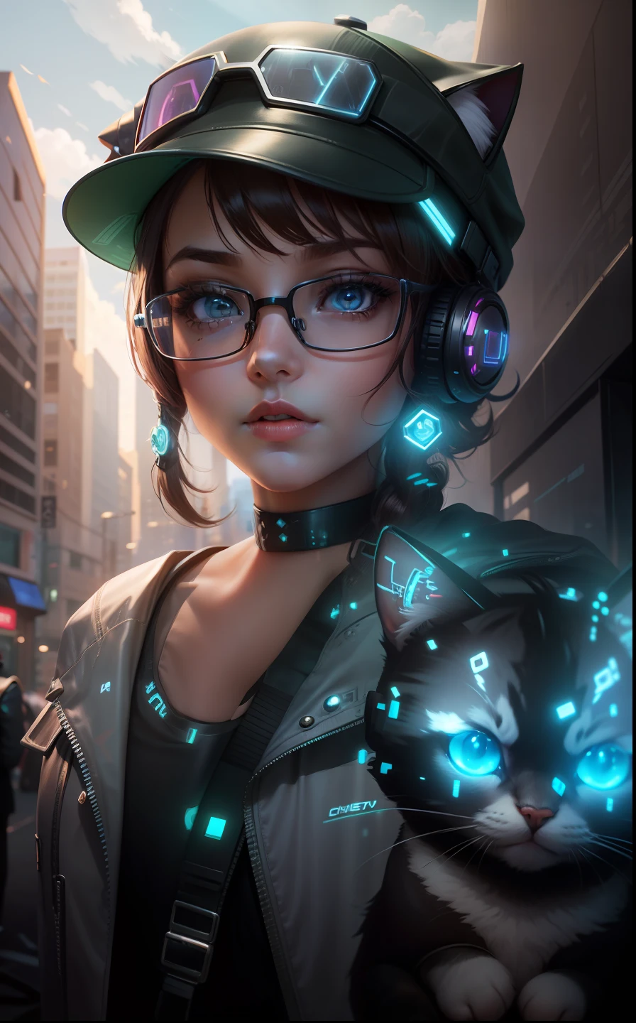 IMG_1674808073695.jpg .cyberpunks, smart glas,with hat, with cat,cartoon,city, --v4 realistic fantasy cartoon landscape scifi animal cute glals baby realistic-face, realistic-fac