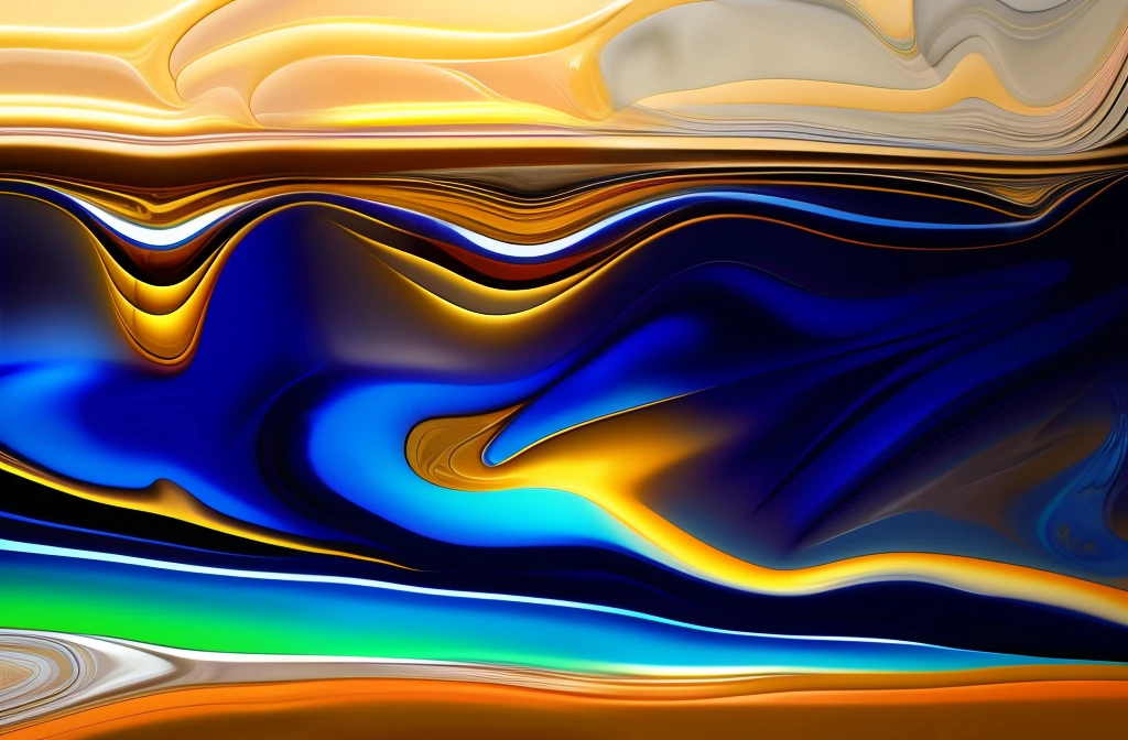 Close up of blue and gold painting with gold lines, colors with gold and dark blue, Gold and indigo, intricate flowing paint, cinematic blue and gold, ultramarine blue and gold, blue black gold, gilded marbled paper background, abstract liquid acrylic art, gold and blue, baroque marble and gold in space, Glossy painting, liquid marble fluid painting,(Extremely detailed 8k wallpapers),k hd