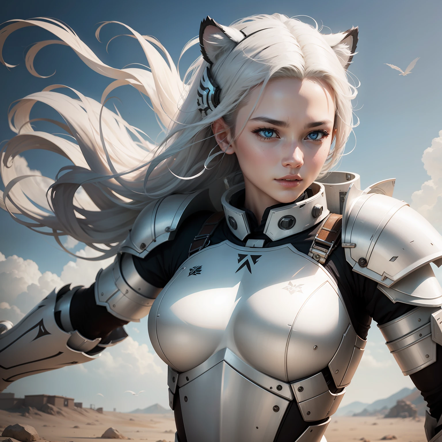 White Tiger Maiden,Machine armour wind