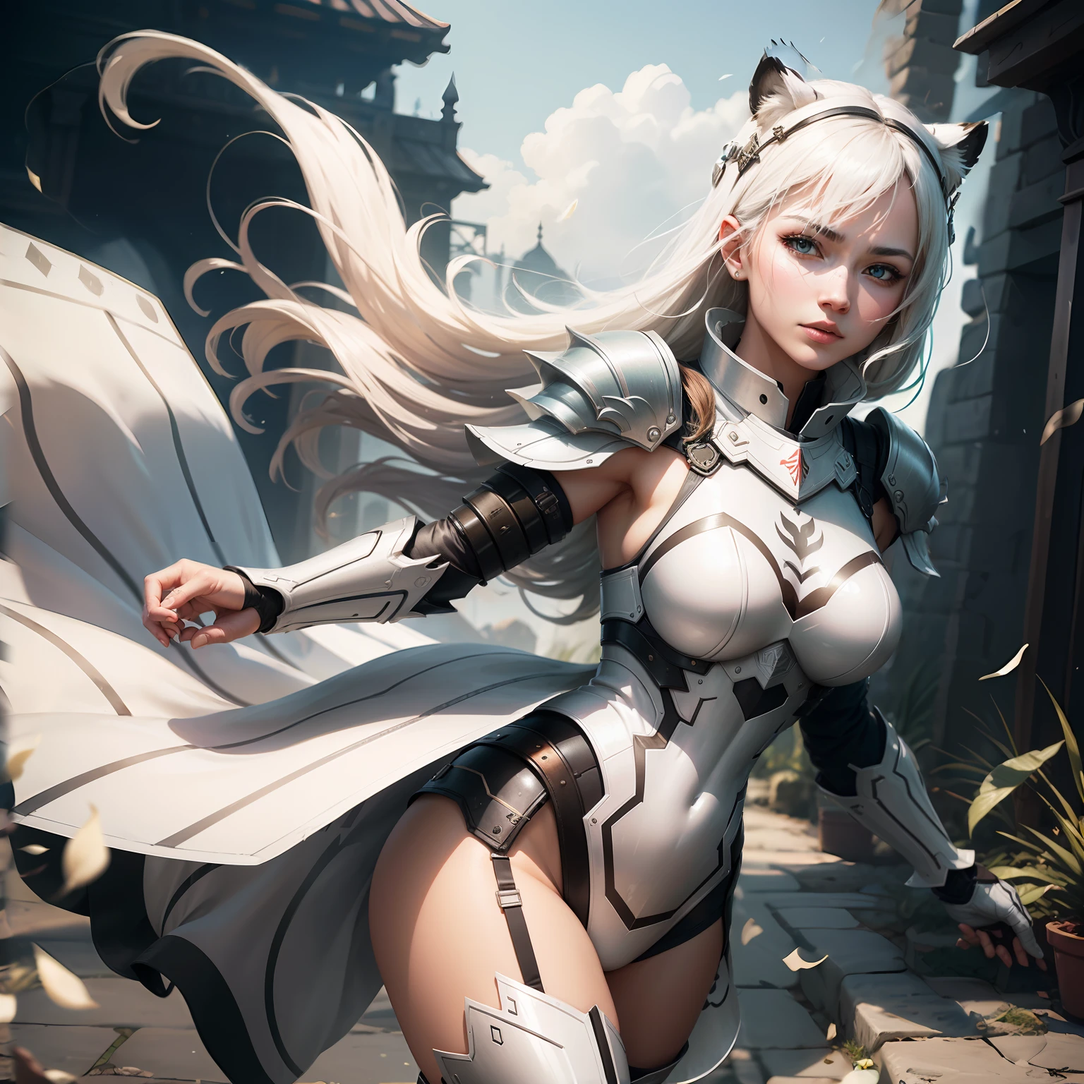 White Tiger Maiden，Machine armour wind