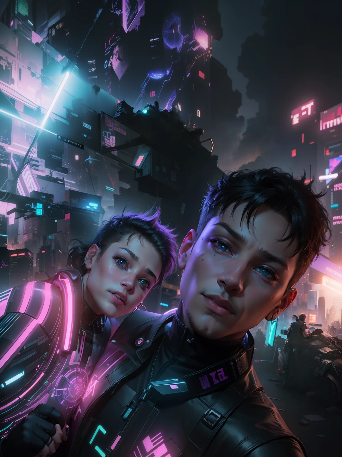 jpg, ddler, cyberpunk, neon, 8k, --v 4 change background cyberpunk handsome boy, realistic face, 8k, ultra realistic   realistic-face landscape  scifi realistic-face