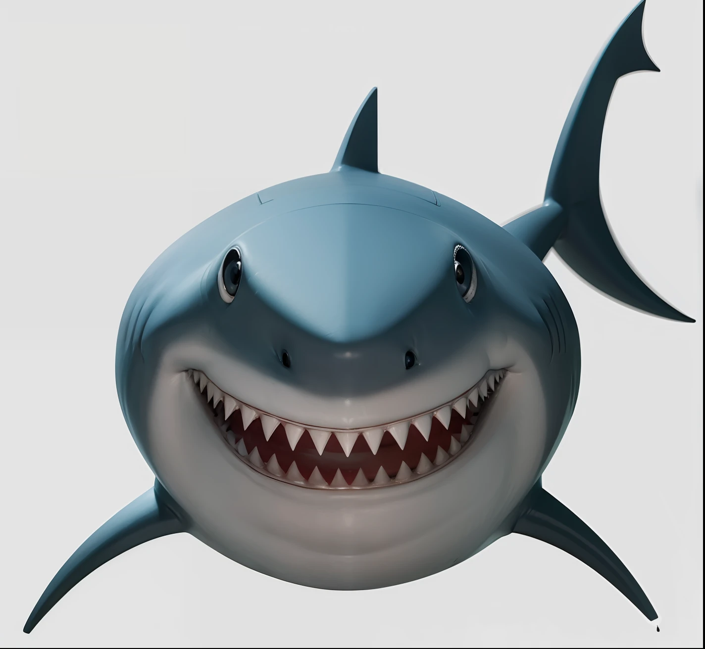 the shark,frontage,Sharp teeth