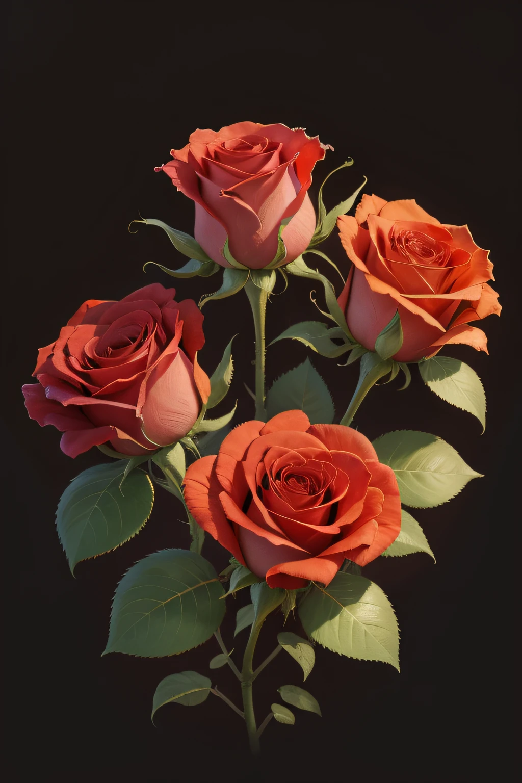 Flowers HD up close roses