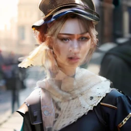 Landscape fashion Giles , realistic face, 8k, ultra realistic