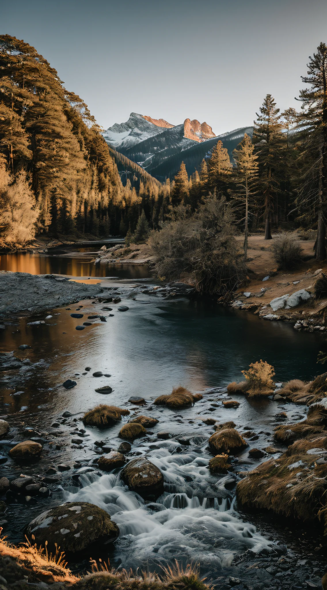 RAW photo of a landscape, small details, photorealistic, ultra-realistic photo, 8k uhd, dslr, soft lighting, high quality, film grain, Fujifilm XT3, (masterpiece)