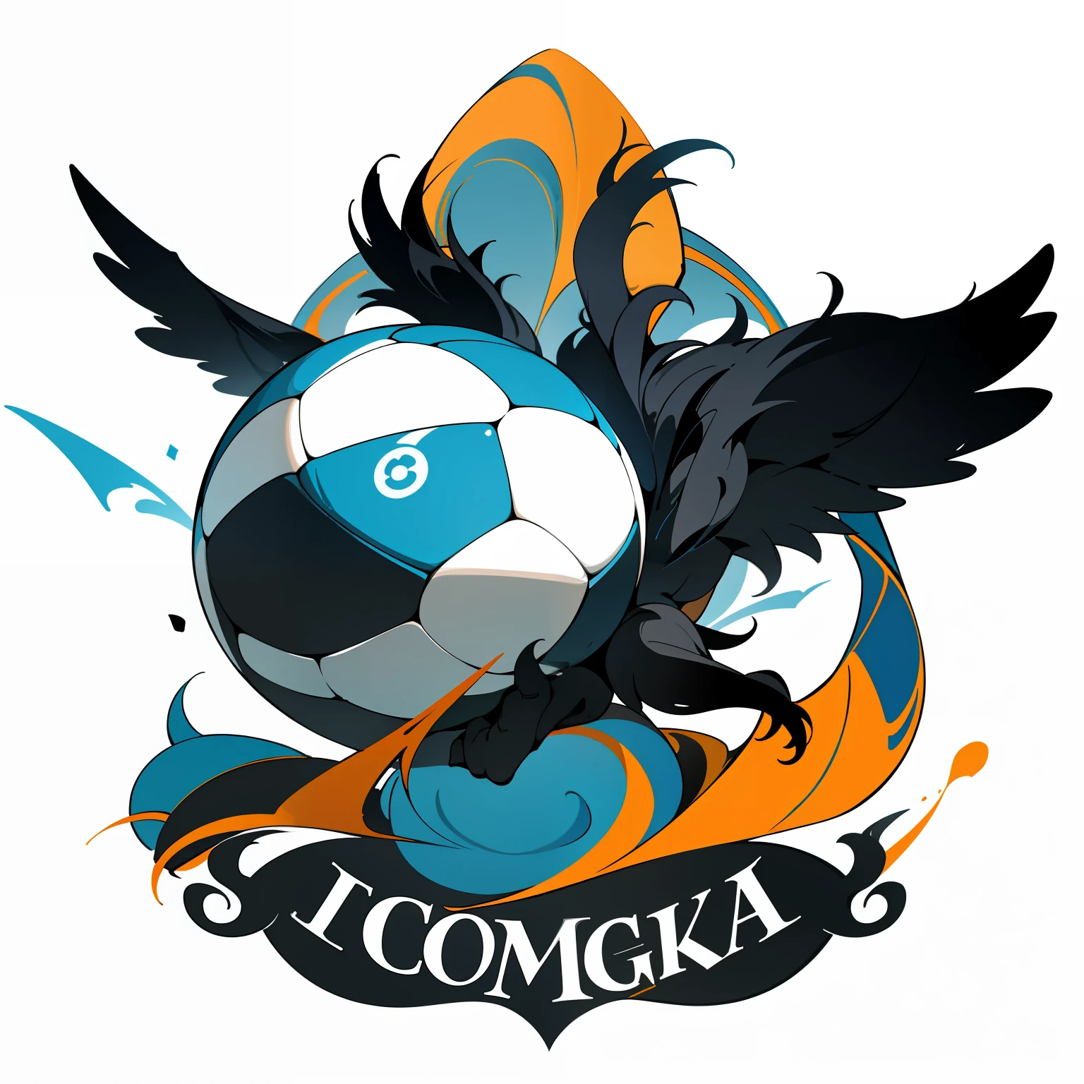 Name: KoAungLay Family
Logo: Emblem logo, wordmark
Background: White background
Design Style: Simple, vector
Theme: Soccer, power, unity, winning, success