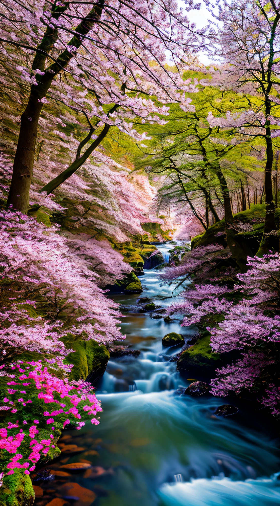 A very detailed photo of Czech nature, Surreal, springtime, Detailed, Intricate, elegant, lithe, Highly detailed, Digital painting, art stations, concept-art, smooth, Sharp focus, illustration