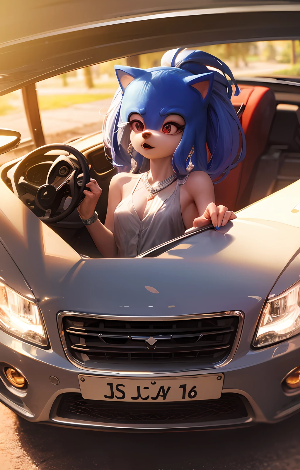 sonic driving truck