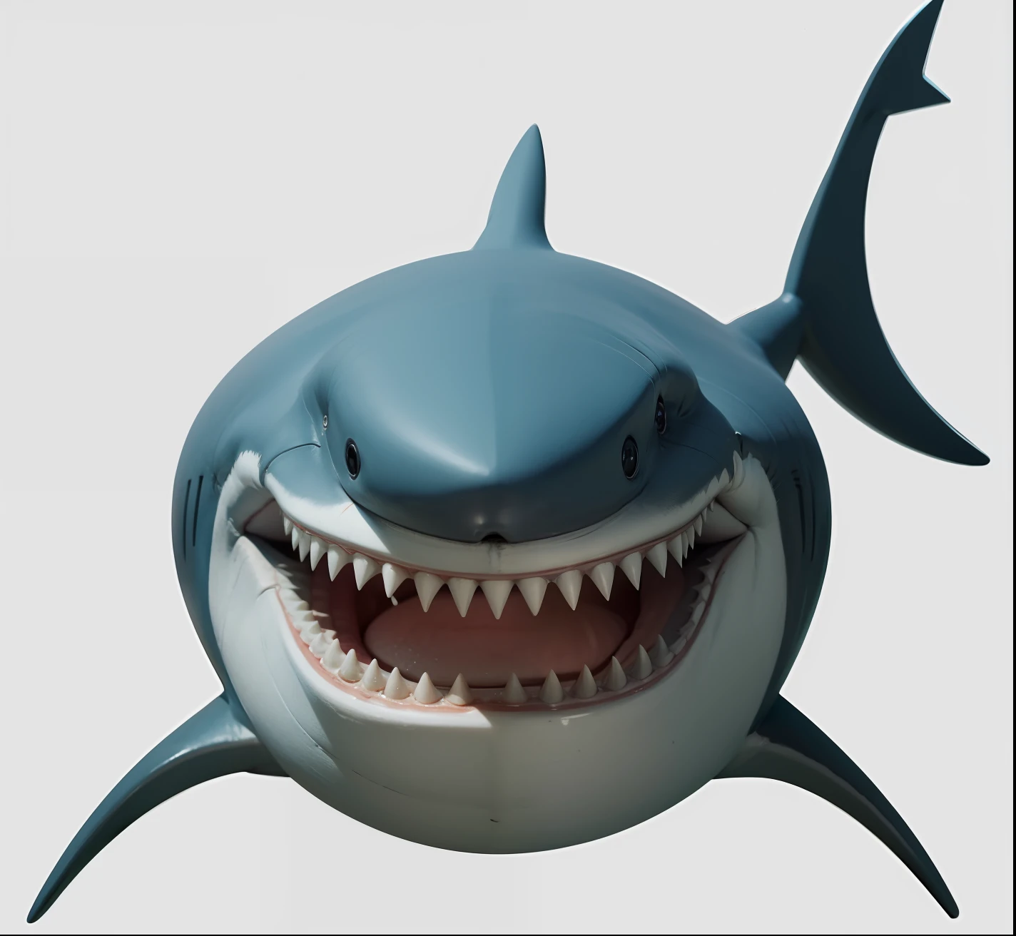 the shark,frontage,Sharp teeth