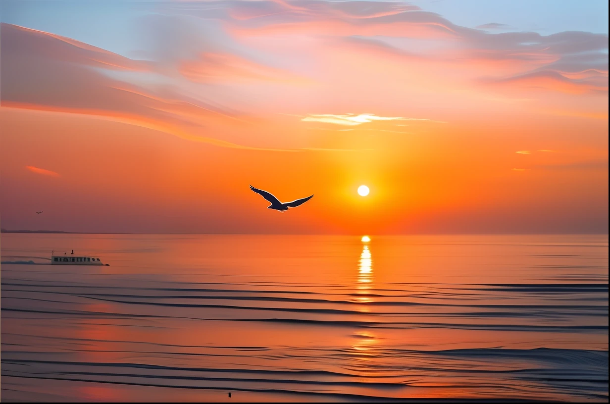 Ocean sunset,Two birds flying in the sky, beautiful sunrise, The most beautiful sunset, Morning sunrise, nice sunset, Sunrise, beautiful morning, Beautiful sunset, and the sun was shining brightly, flying through sunset, very beautiful photograph of, at a beautiful sunset, At sunrise, it is sunset, Beautiful photo, sun rising, Early morning sunrise, flying over the ocean, sunset sunrise