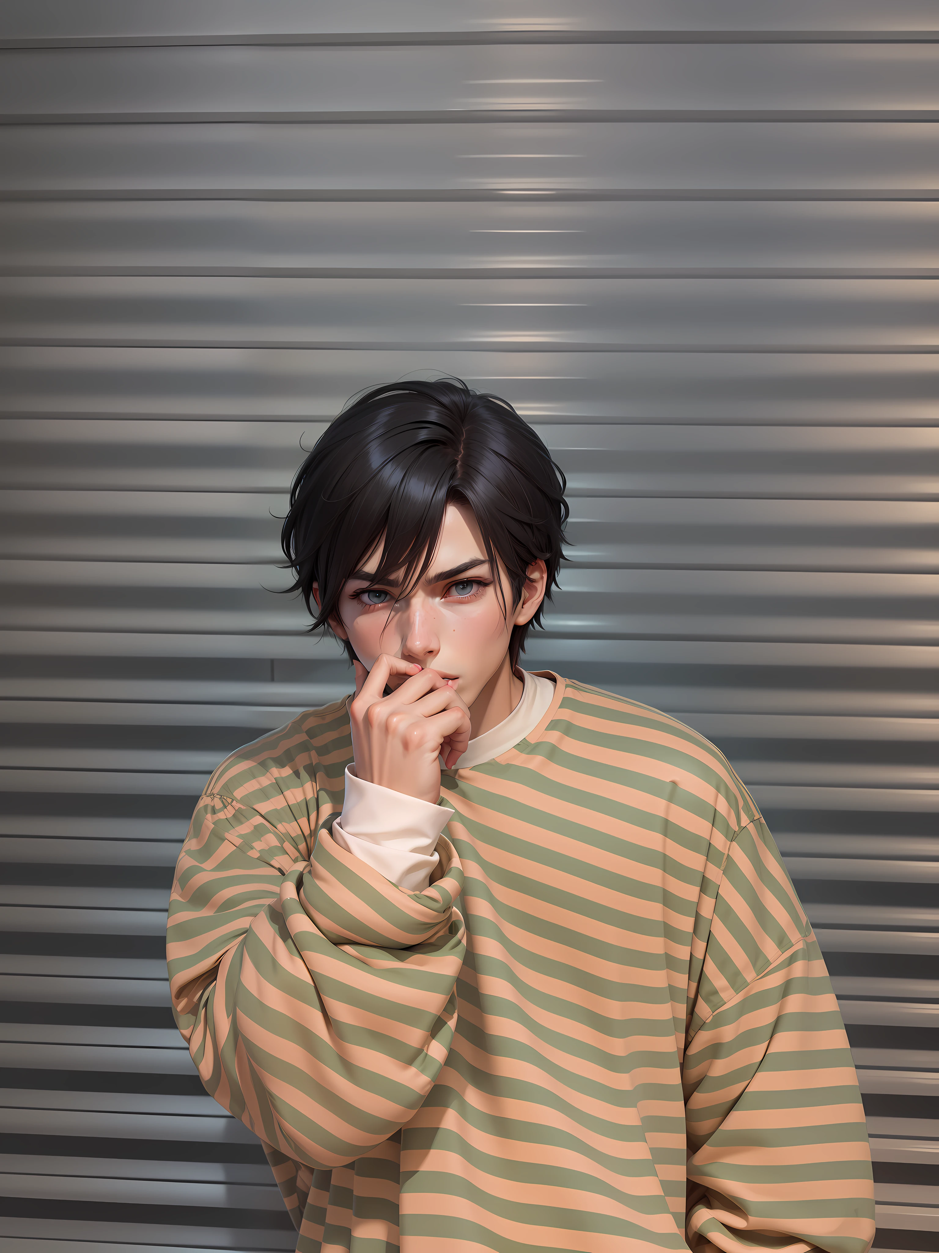 Anime, game character, look alike, fix finger