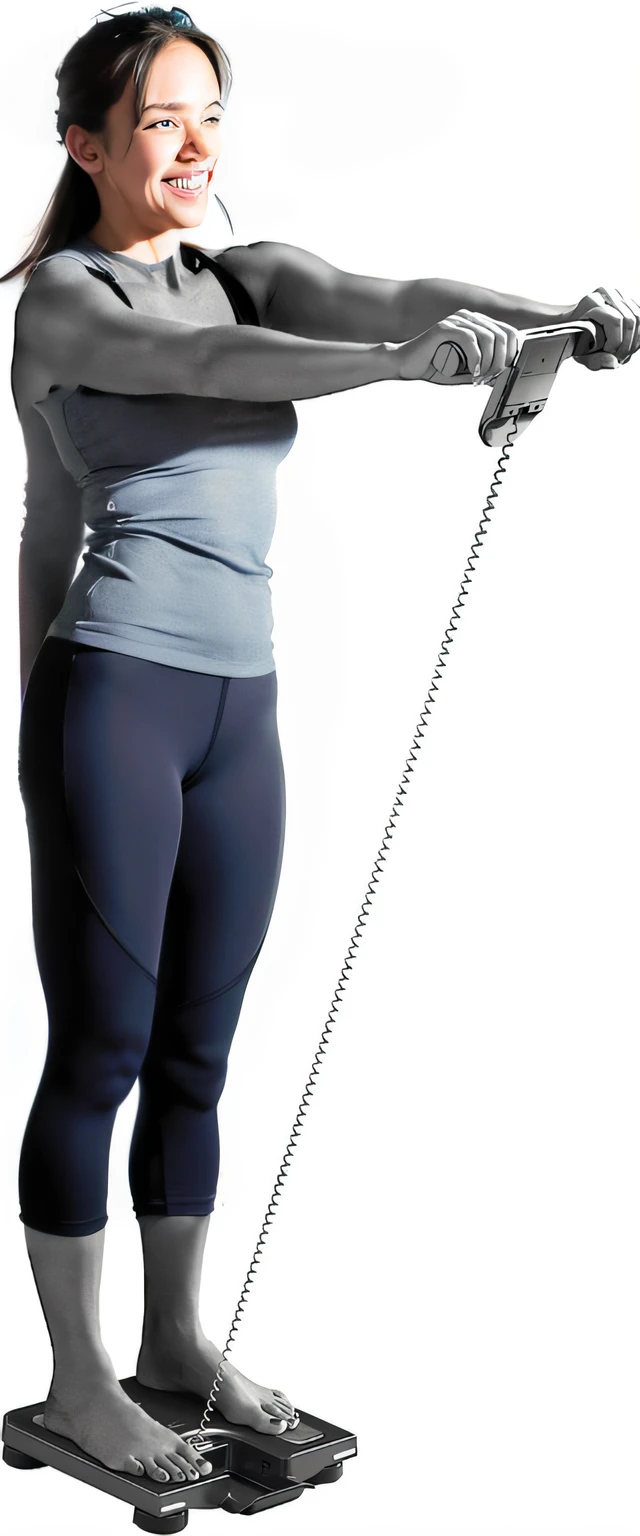 Change faces，With a smile on his face，Look ahead,Healthy women，Tight sportswear