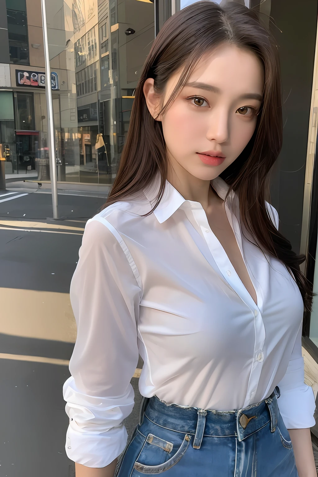 (Best Quality, 8k, 32k, Masterpiece, UHD: 1.3), Attractive Japan Woman Pictures, One Girl, (Big: 1.0), Abs, Perfect Body, (Transparent Shirt: 1.1), Ultra Detailed Face, Detailed Lips, Fine Eyes, Double Eyelids