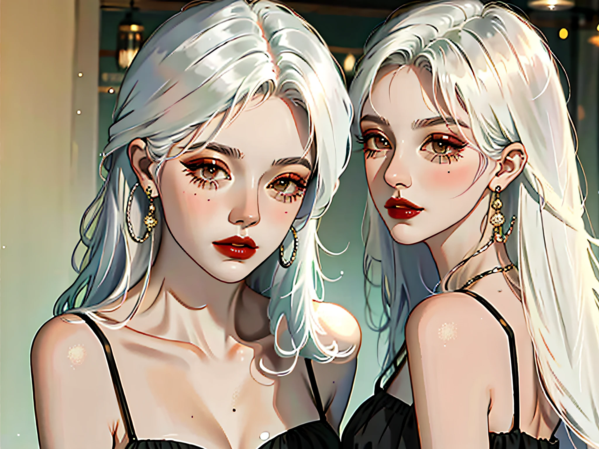 fashi-girl
red lips
mature female
makeup