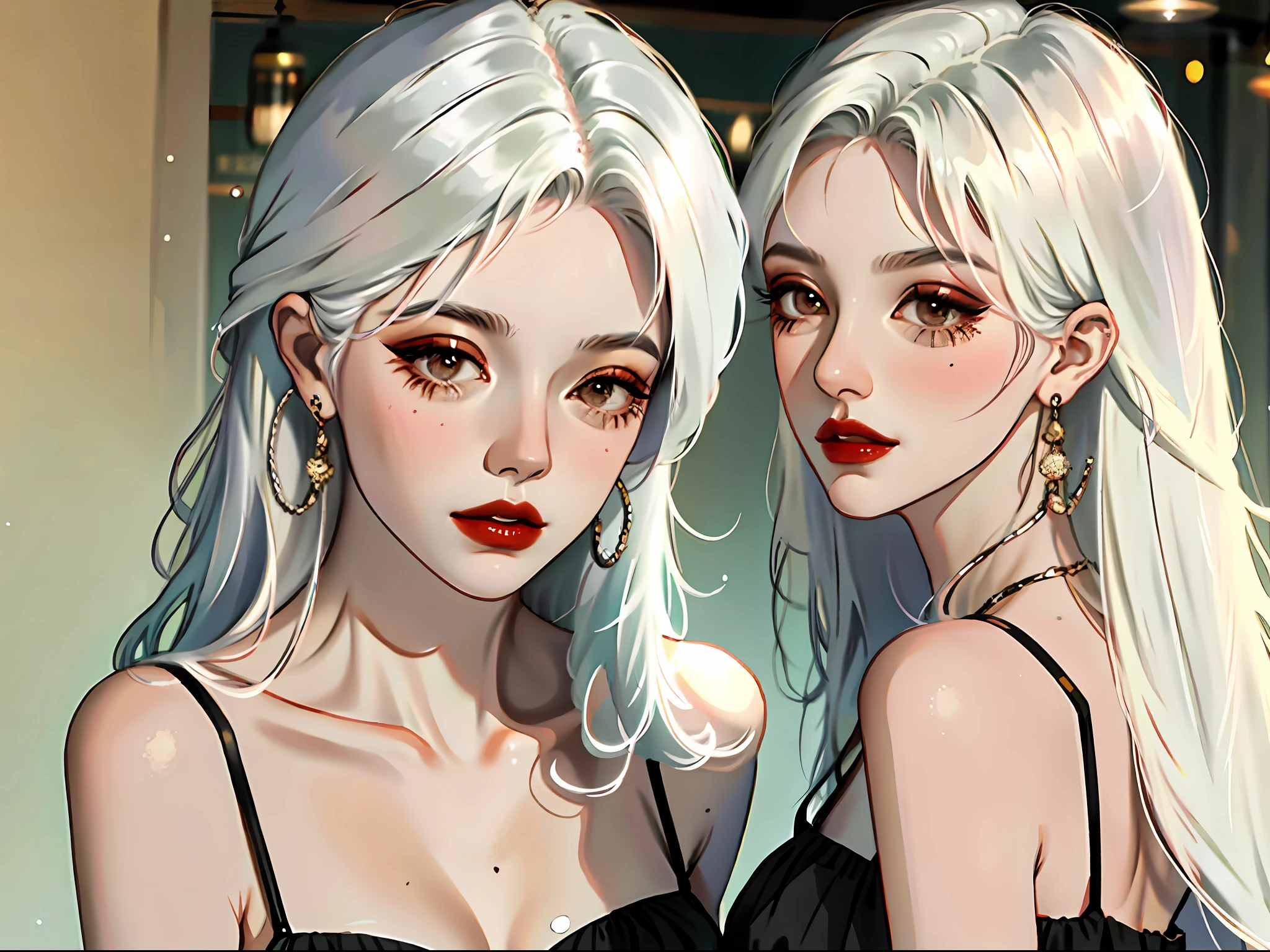fashi-girl
red lips
mature female
makeup