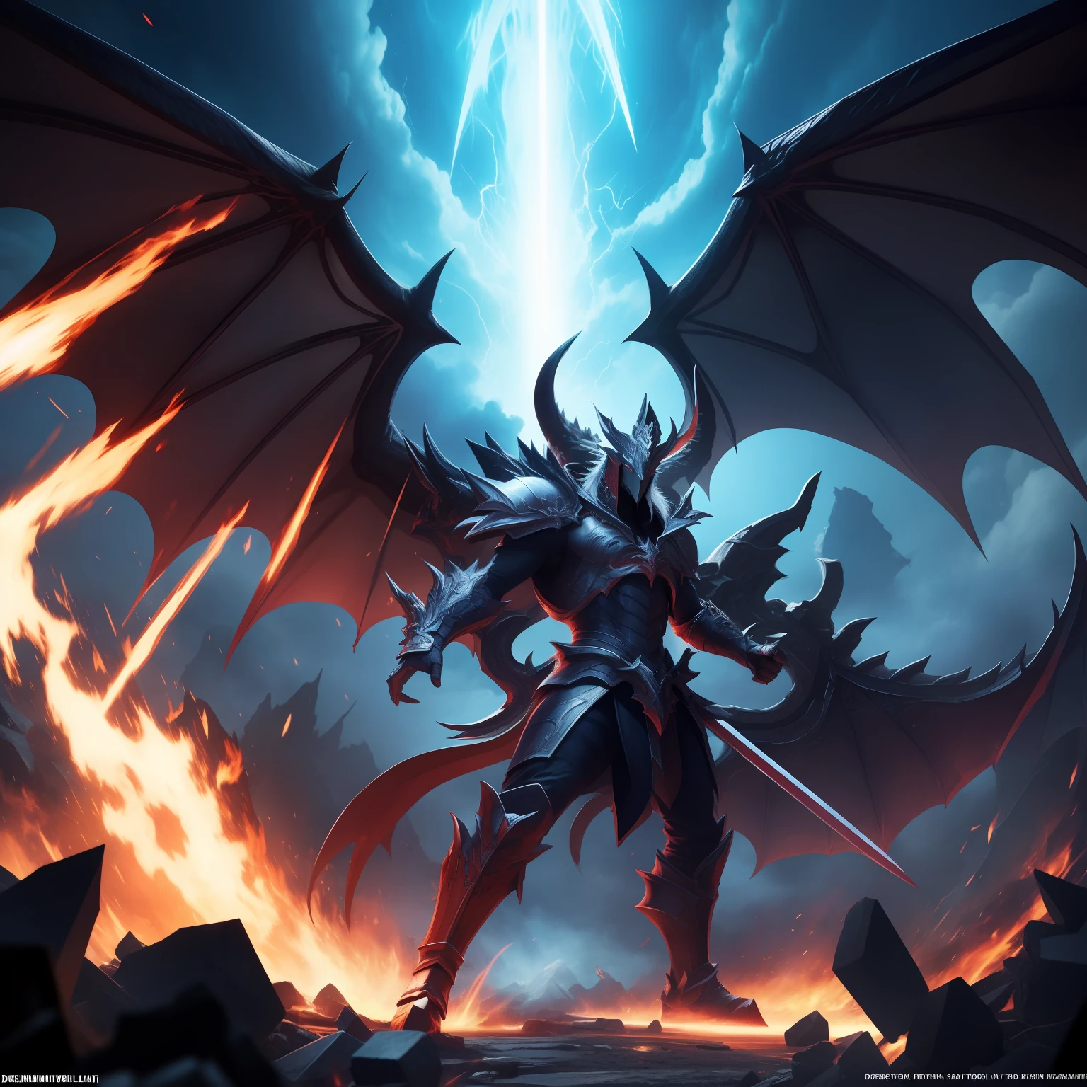 Bahamut、destruction、drak