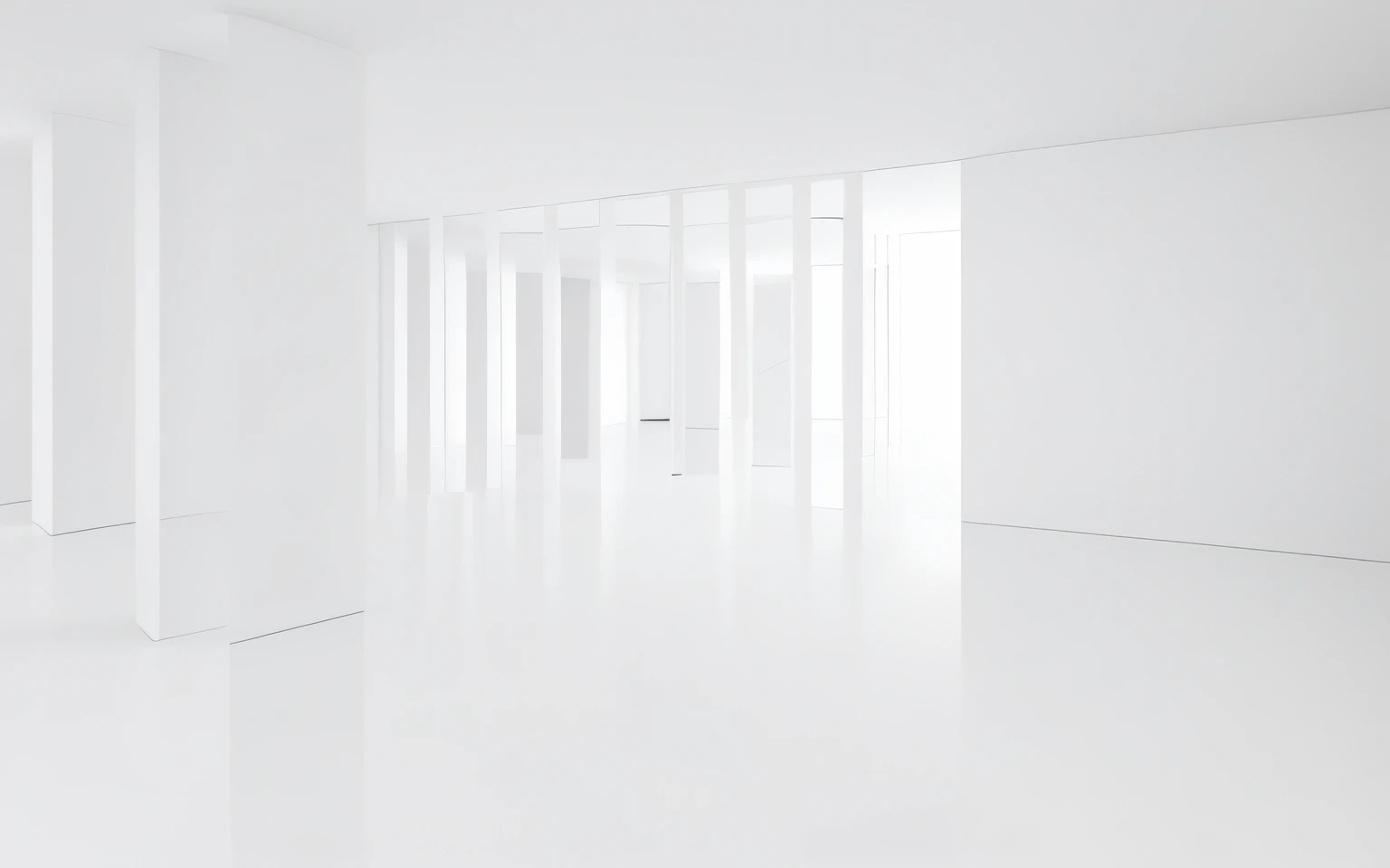There was a white room,There are a lot of white walls, indoor background, inside white room, all white render, White Room, white studio background, Empty white room, clean white lab background, white ambient background, in a white room, White Gallery, white minimalist architecture, ambient occlusion render, White background, Wrap around the white space