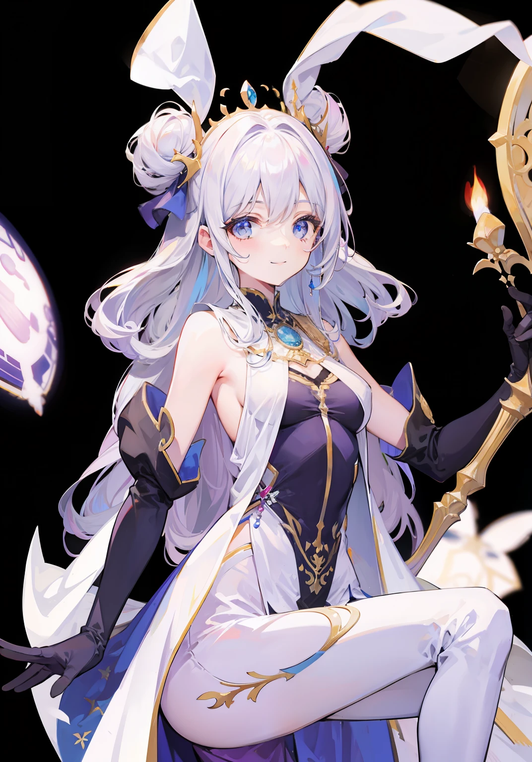 Smiling maiden