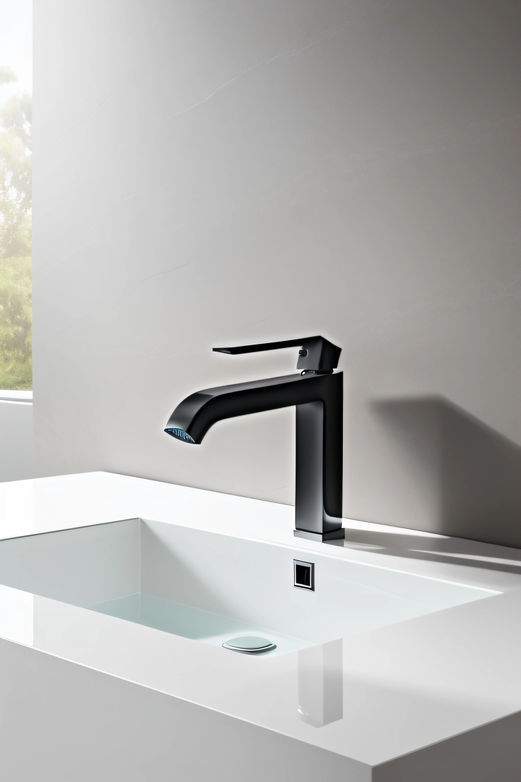 The materials and details of the faucet come to life,Showcases a clean and modern style