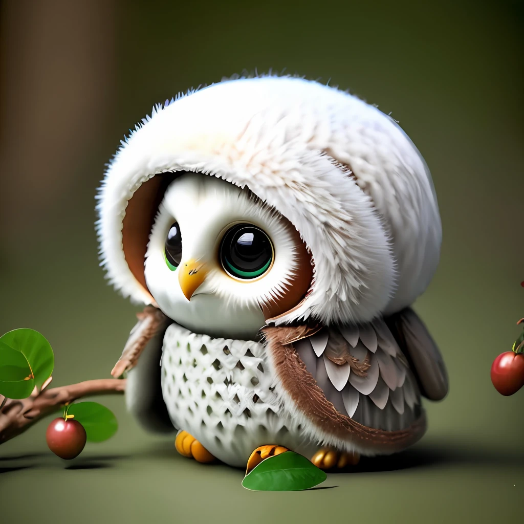 : 3。、owls、hairy、Animals in clothes、apple、dark circles、teak、cherry、food、fruit、full body Esbian、Hats of dead leaves、non-human、acorn、chestnut、Walnut