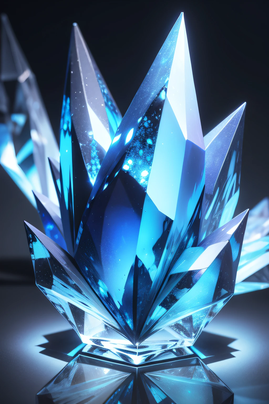 Blue crystal