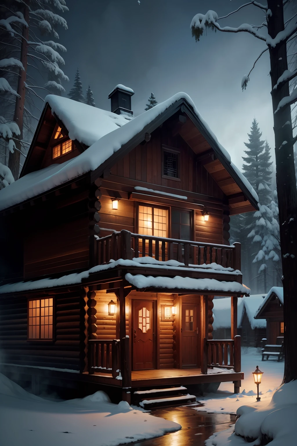 Oyuki，Cabin in the woods
